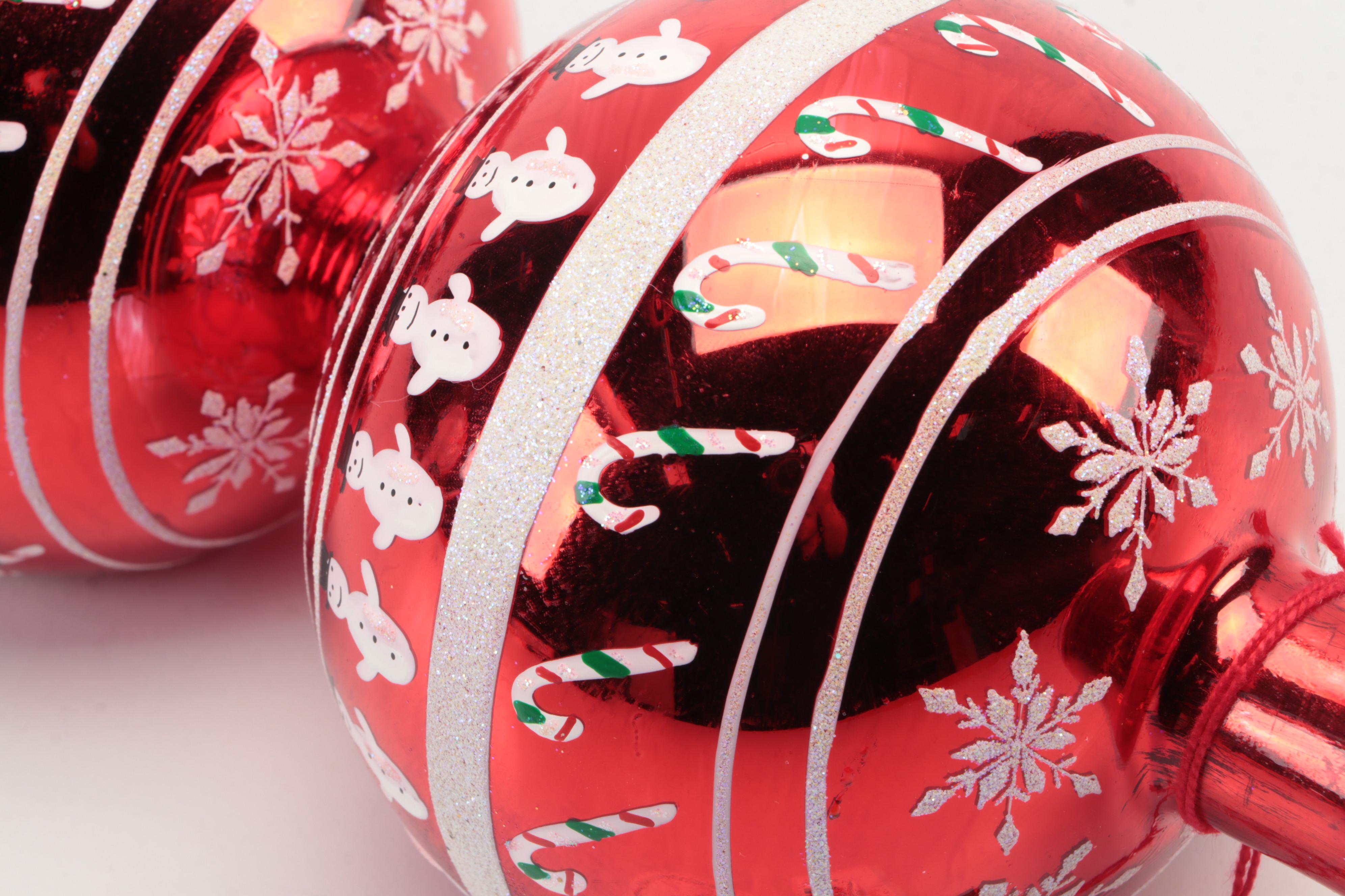 Christopher Radko Blown Glass Treasure Stack Finial