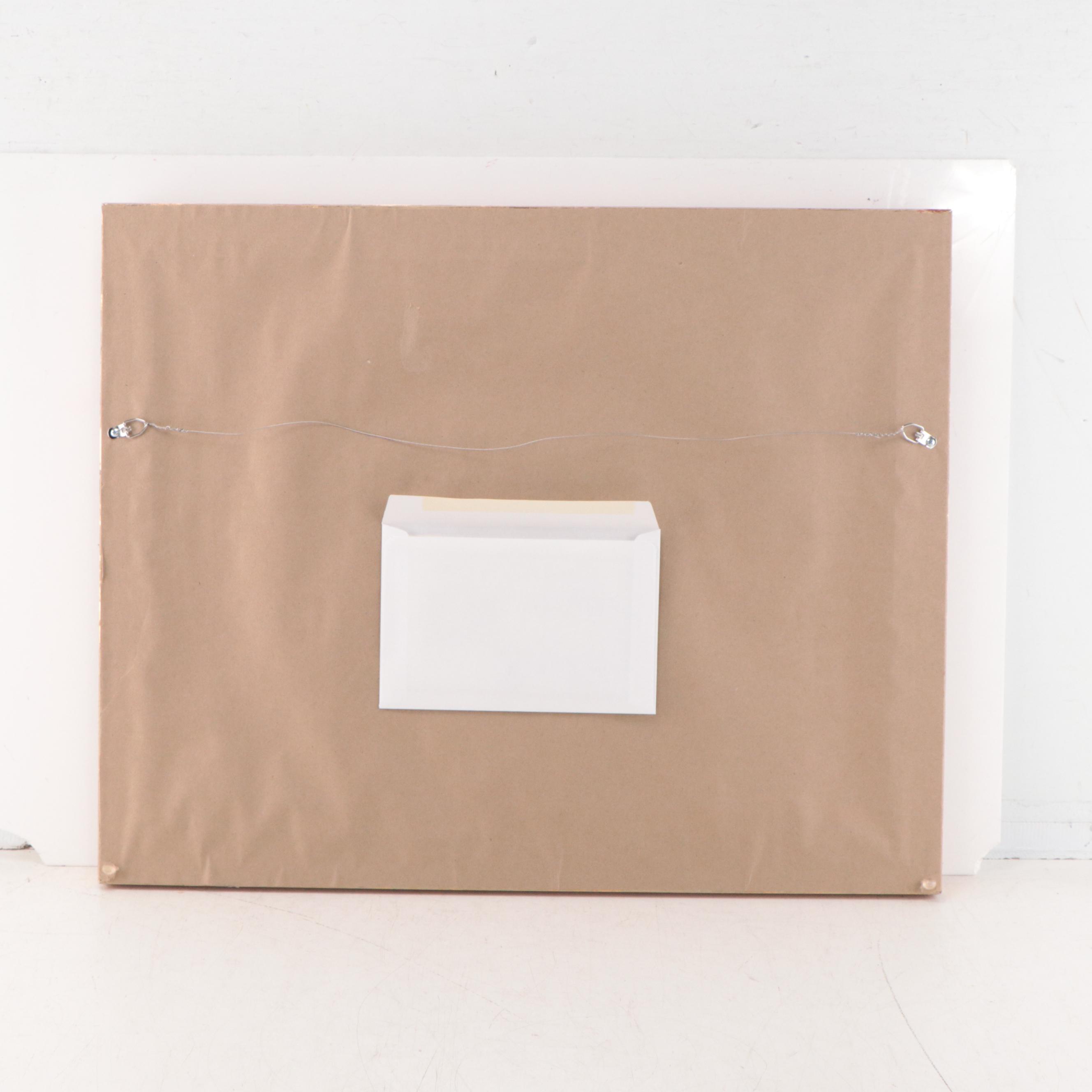 Charley Harper Serigraph "Last Sunflower Seed"