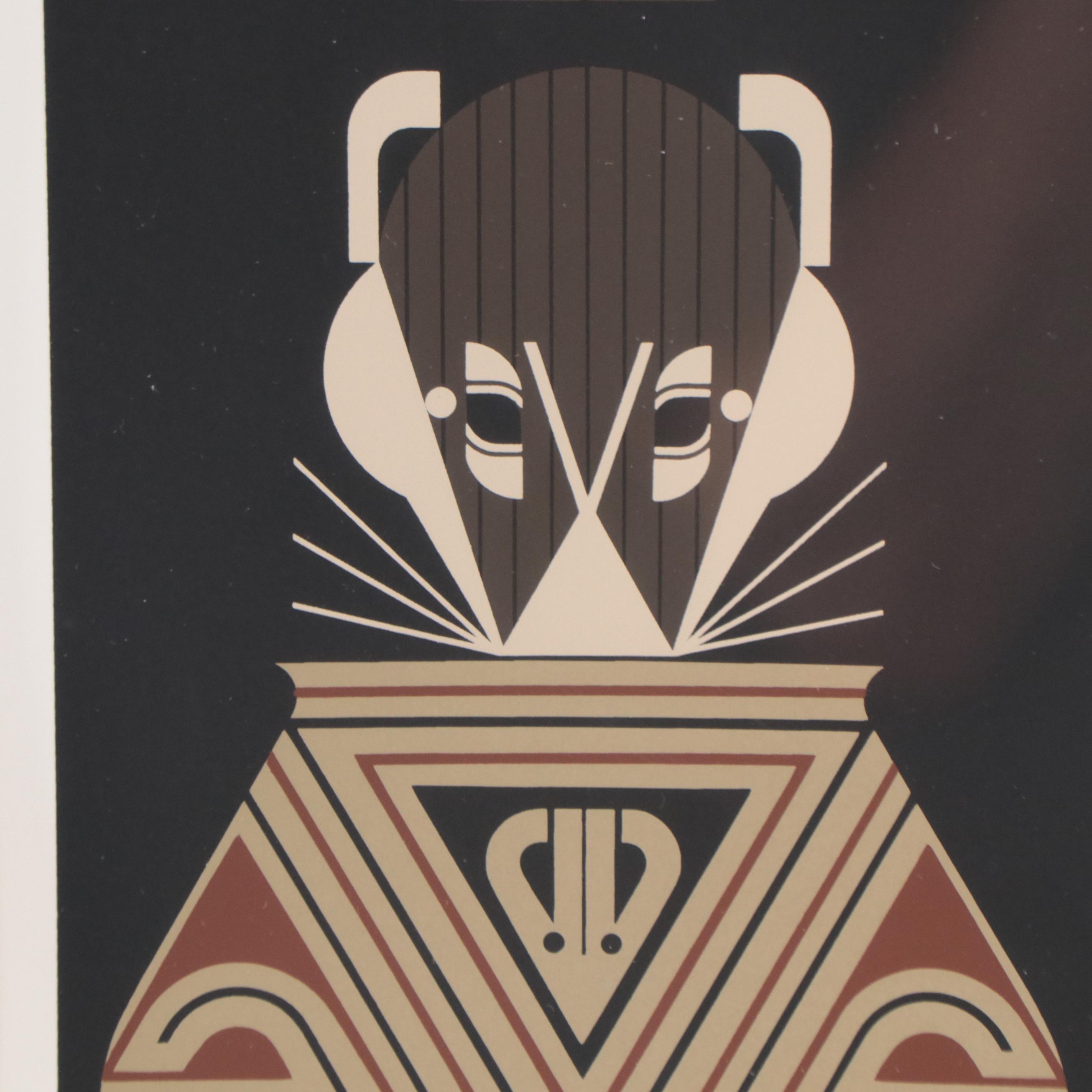 Charley Harper Serigraph "Potluck"