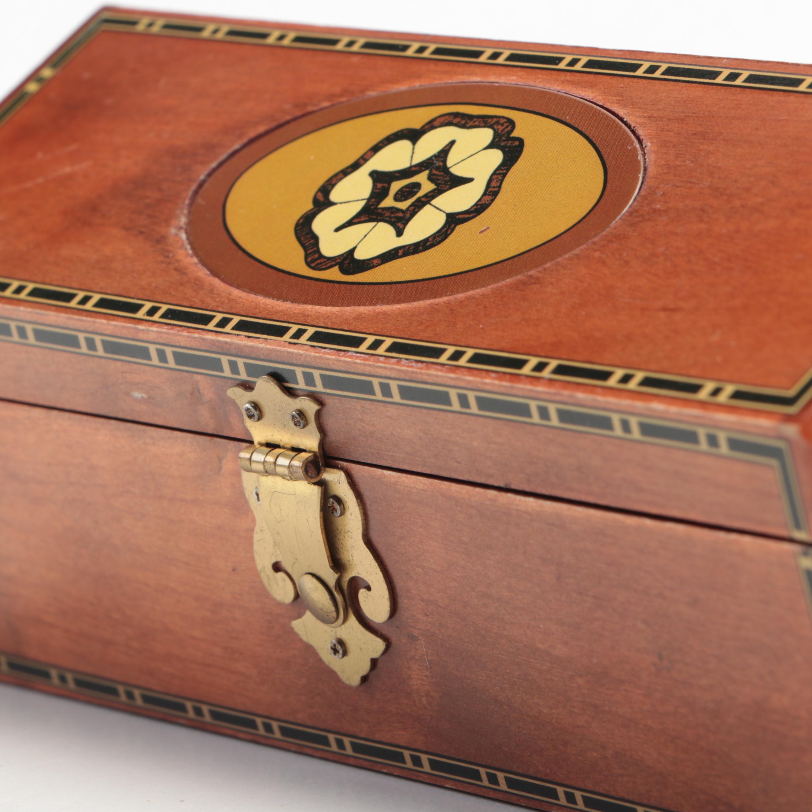 Da Vinci Code "Cryptex" Cylindrical Lock Box with Presentation Box