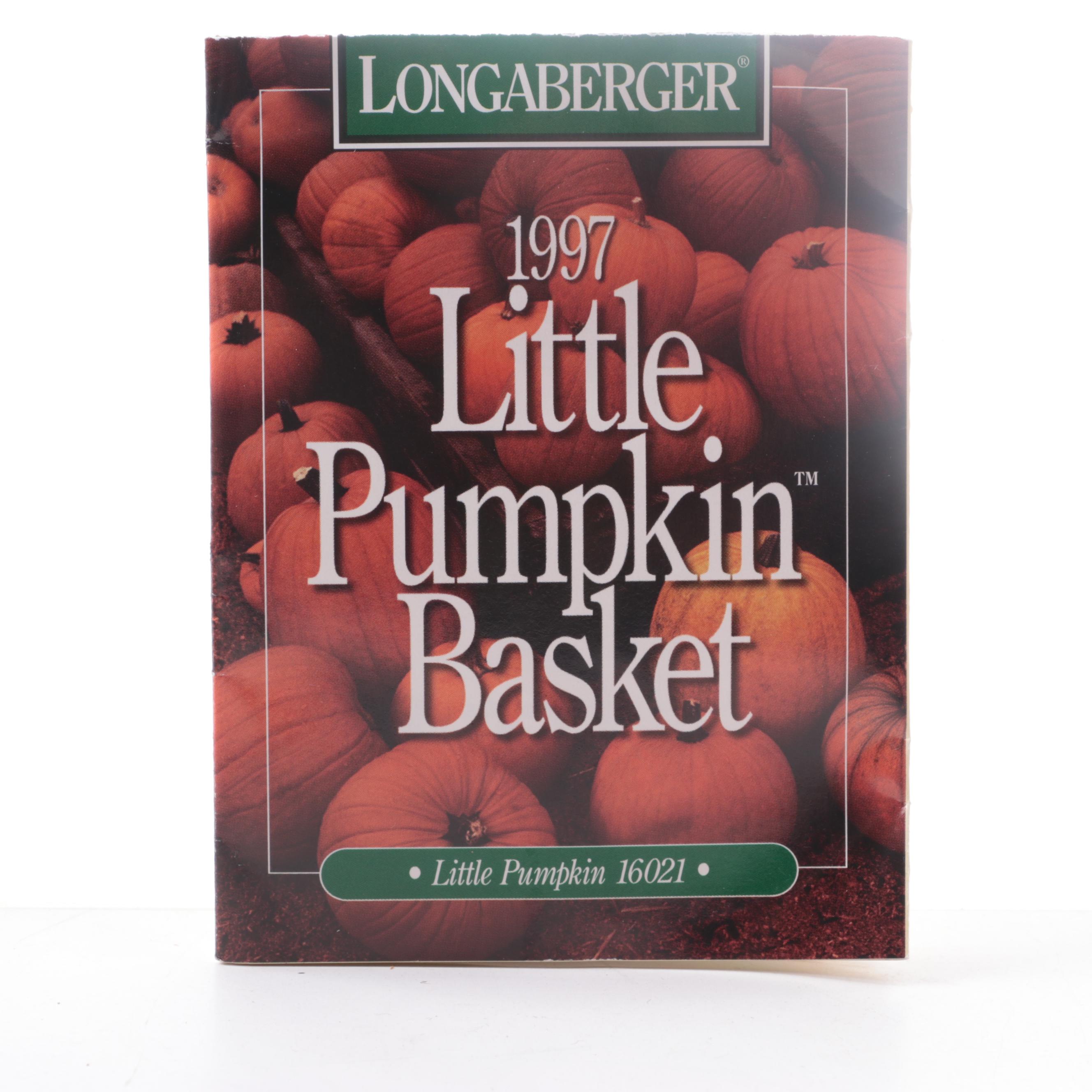 Longaberger Halloween Baskets, 1996-1997