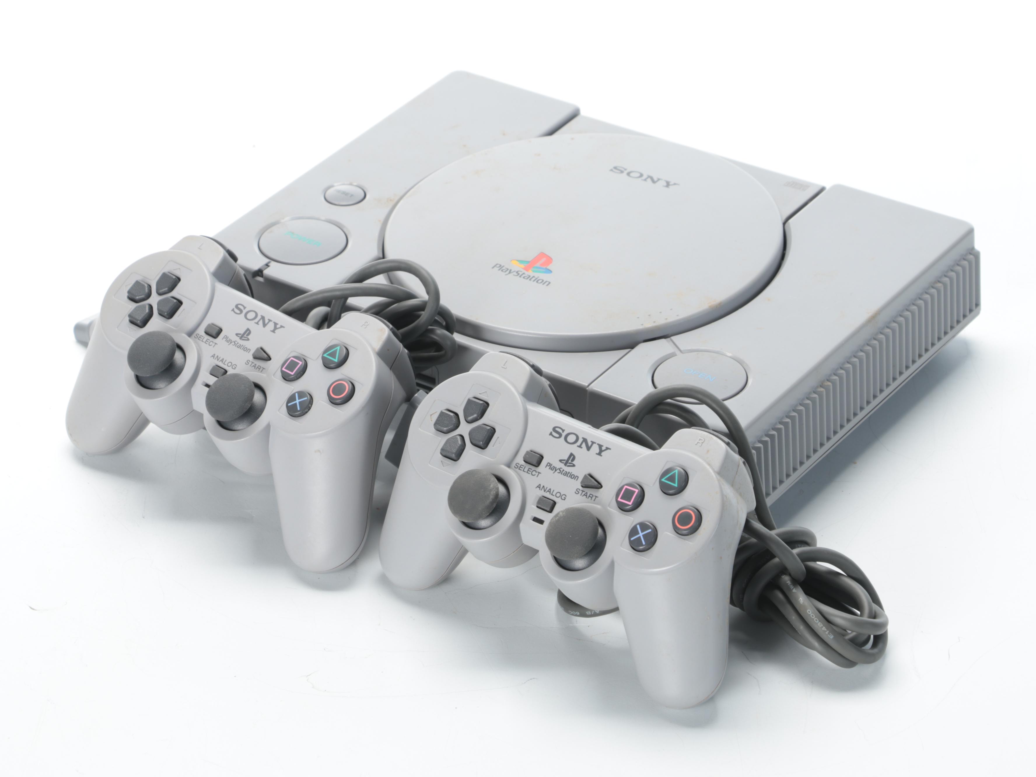 Nintedo 64, Wii, PlayStation, and PlayStation 2 Consoles with "Super Mario 64"