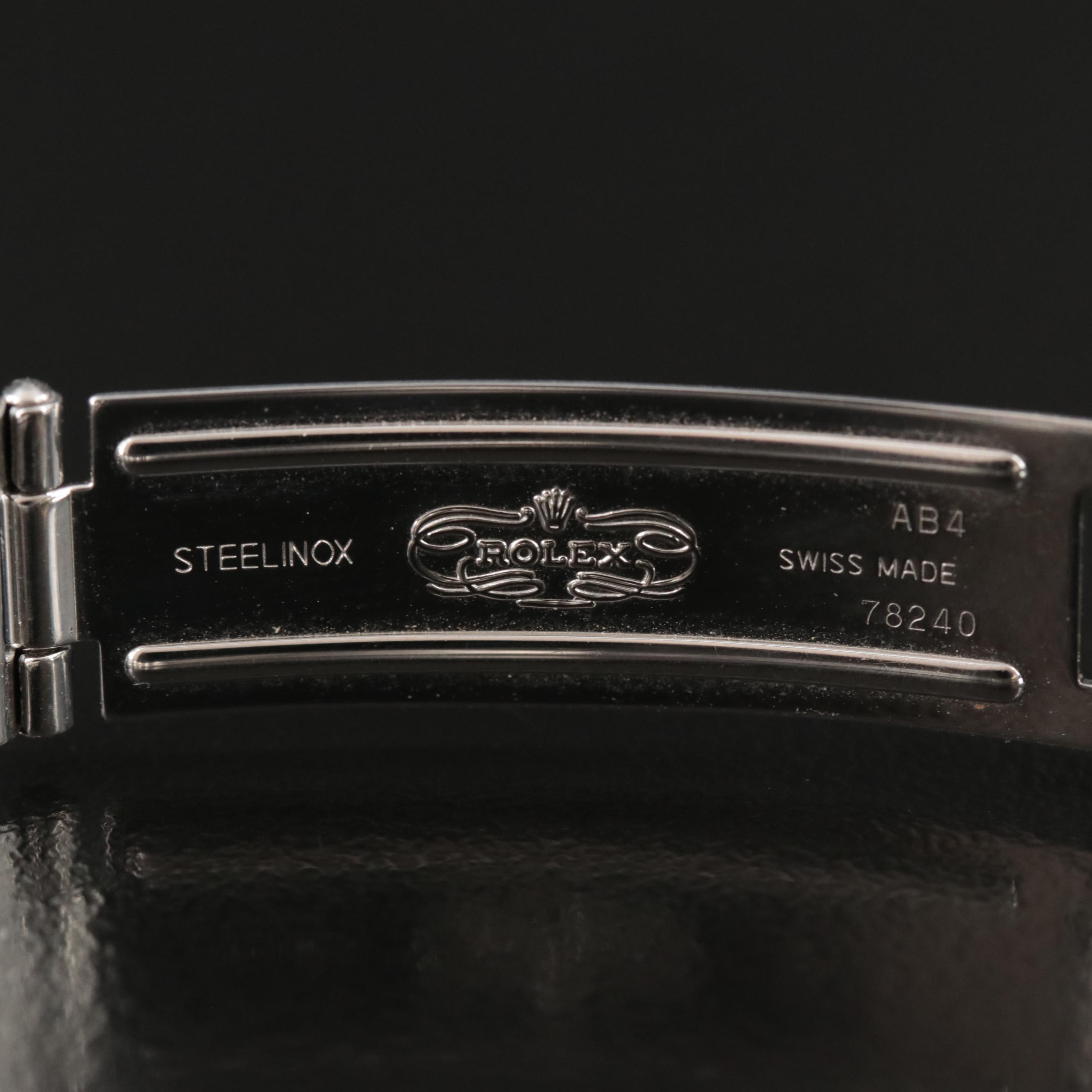 1999 Rolex Oyster Perpetual Blue Dial Watch