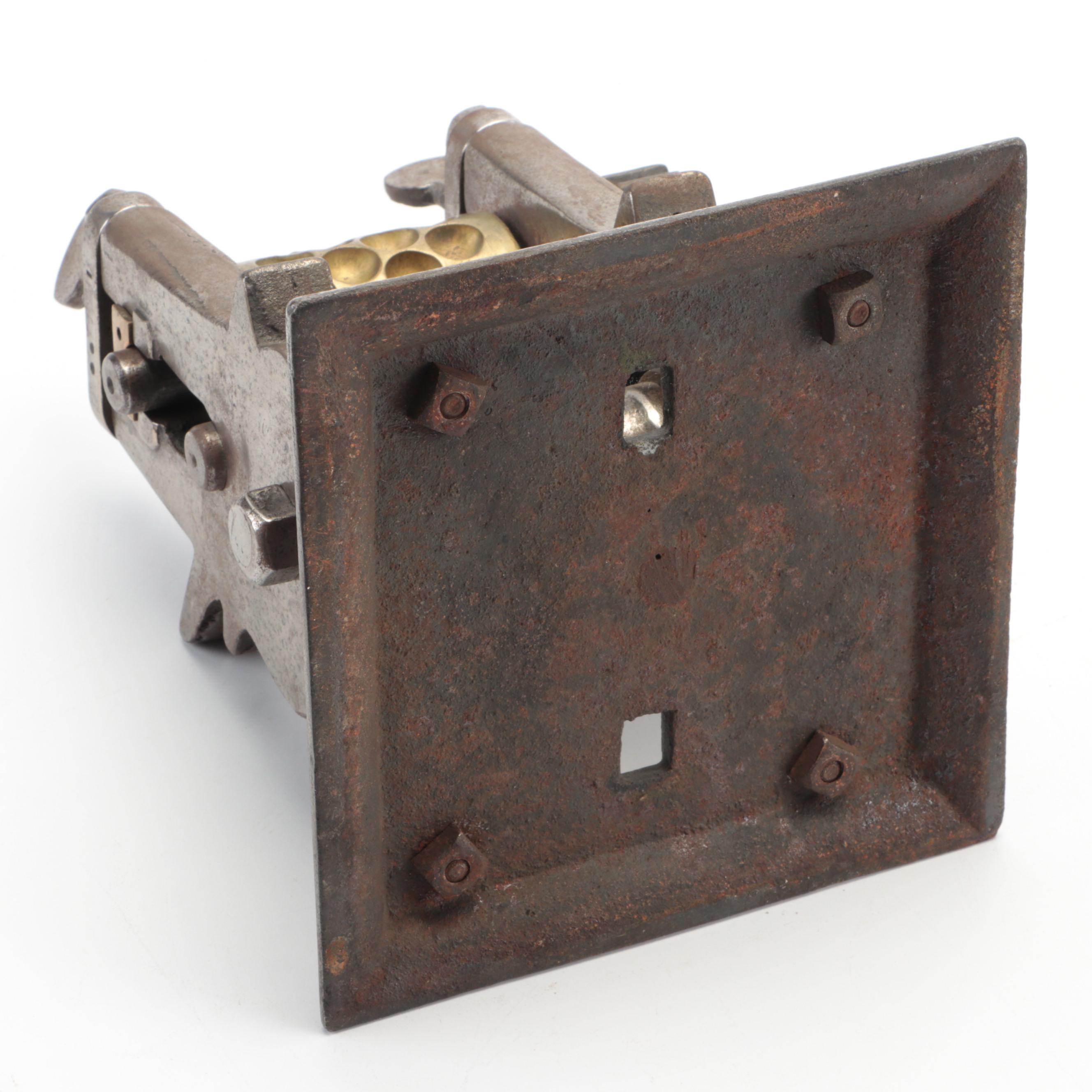 Die-Roll Candy Mechanical Crank Machine With Extra Rollers