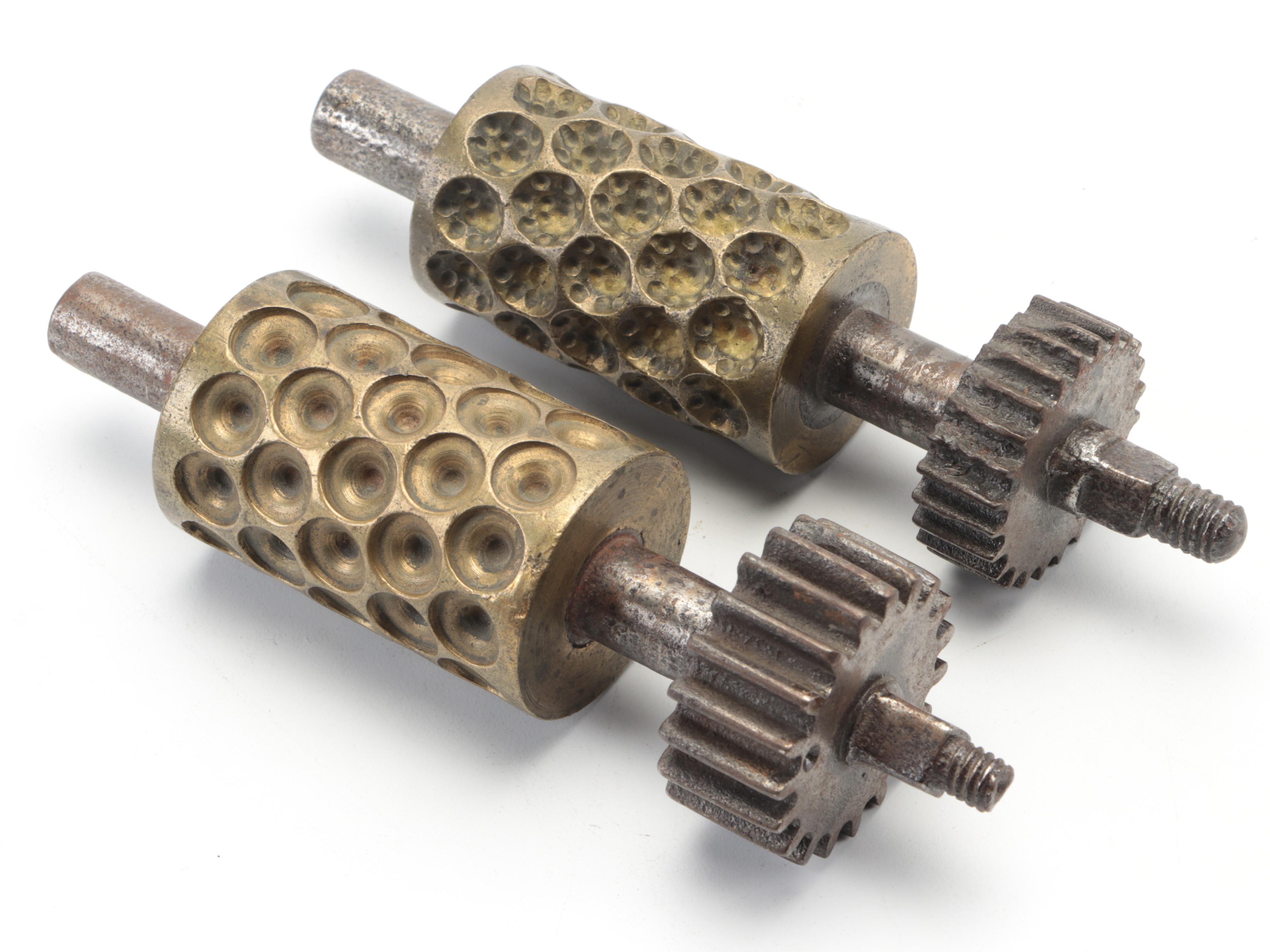 Die-Roll Candy Mechanical Crank Machine With Extra Rollers