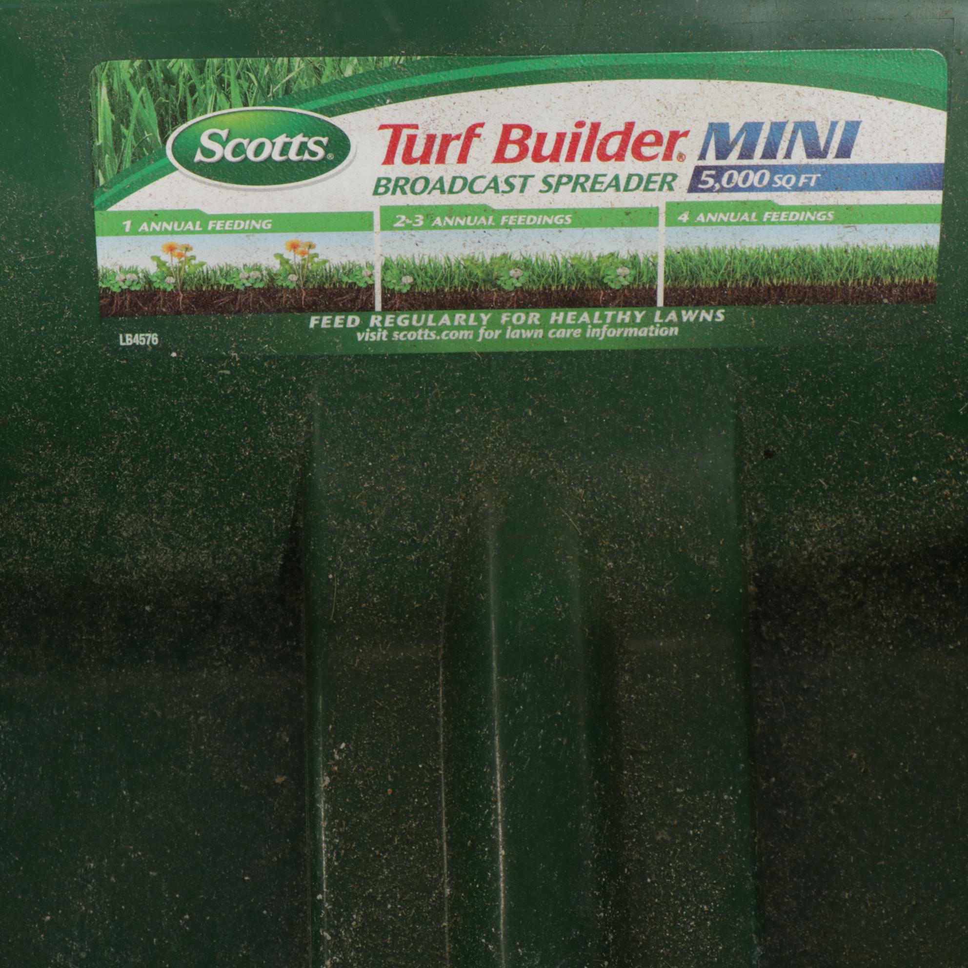 Scotts Broadcast Spreader, Wheelbarrow, Chainsaw, Blower and More