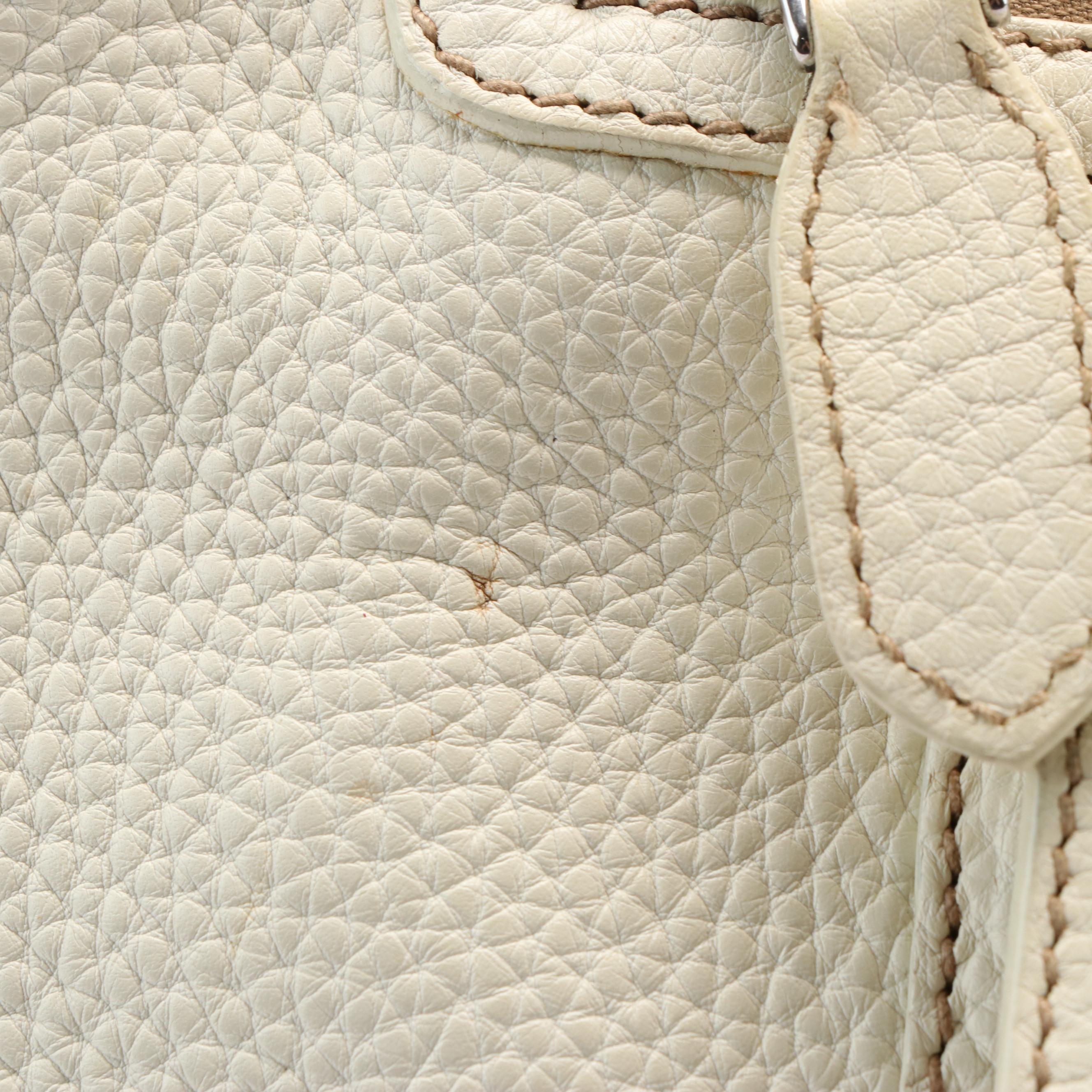 Prada Front Pocket Tote in Vitello Daino Leather