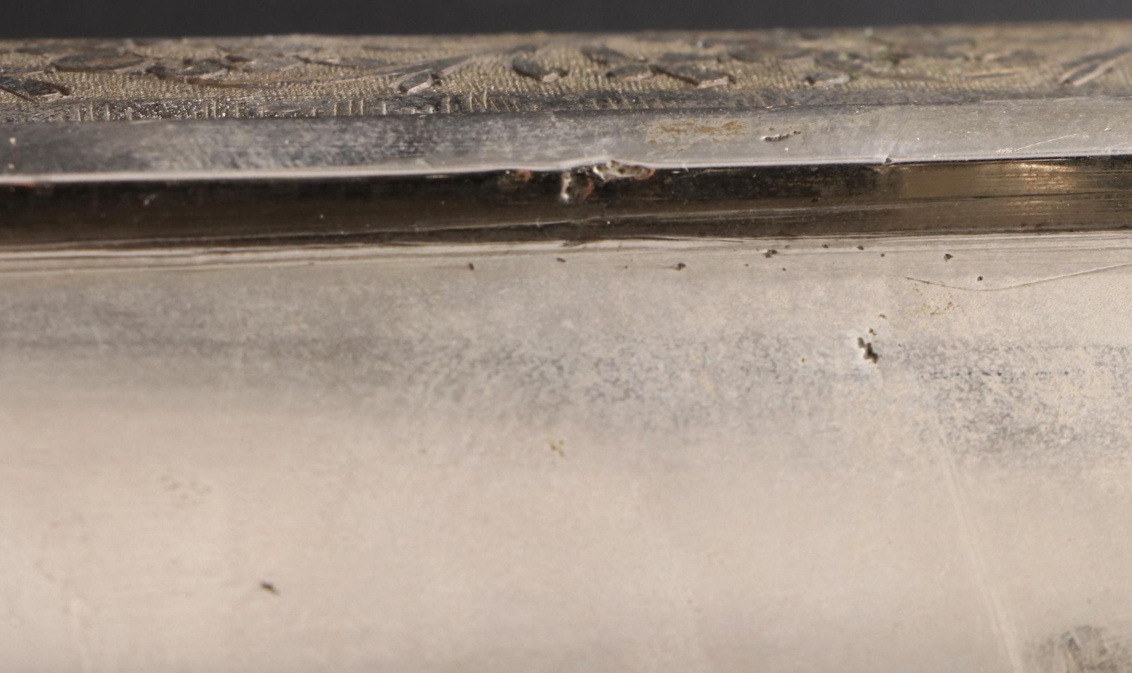 Silver Plate Music Box with Reuge Music Glass Music Box, Musical Decanter