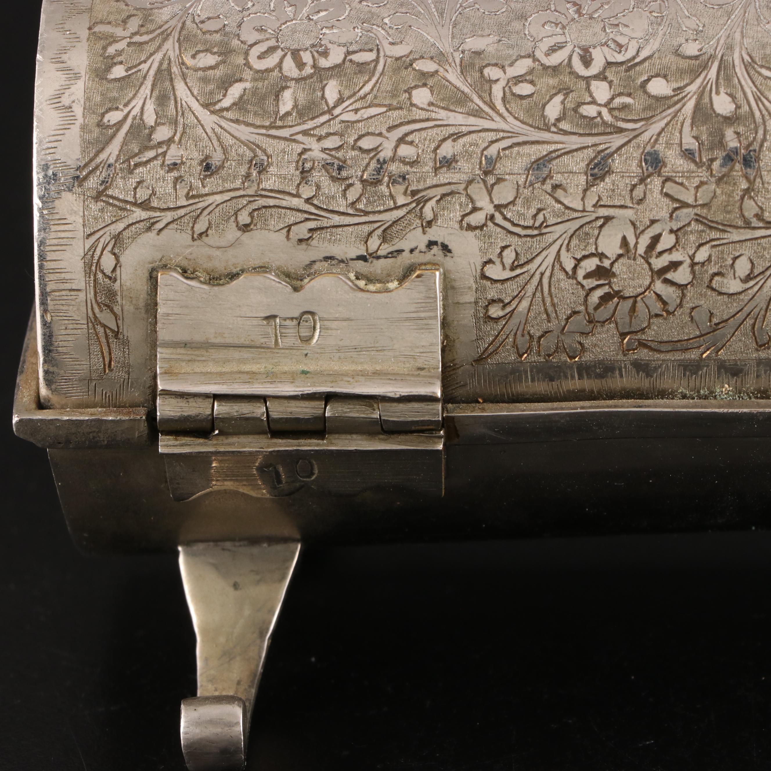 Silver Plate Music Box with Reuge Music Glass Music Box, Musical Decanter