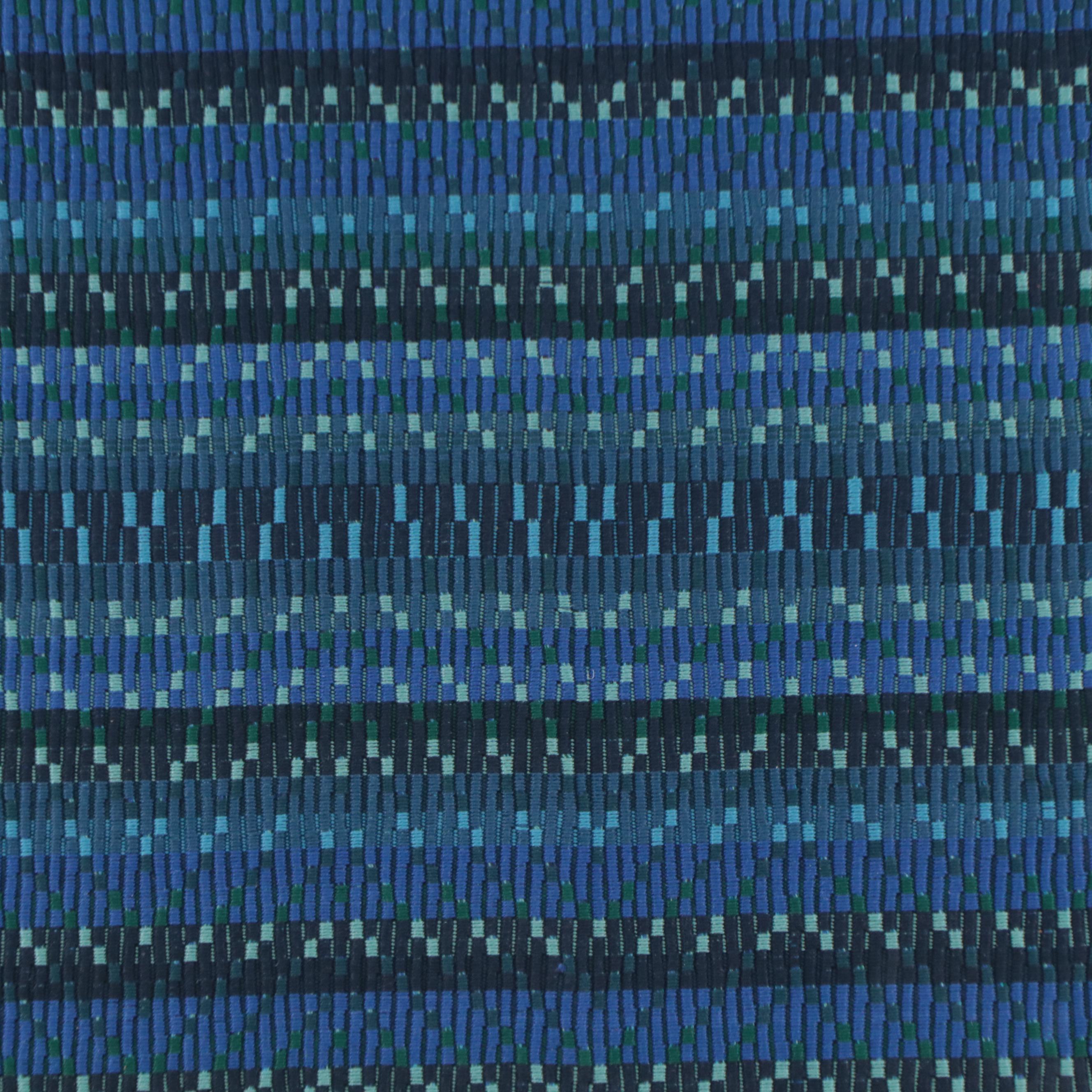 Scandinavian Style Ripsmatta Handwoven Mat in Frame