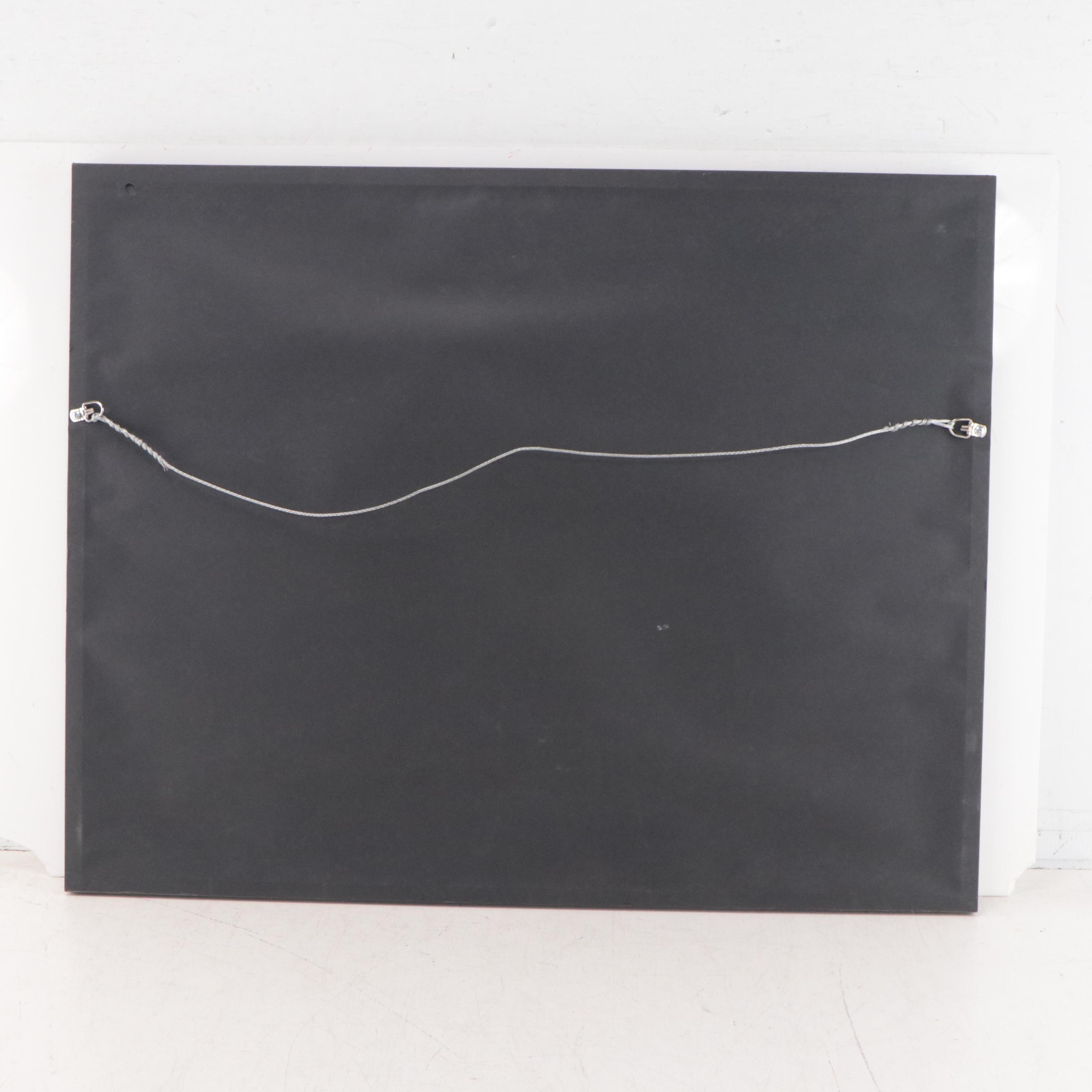 Scandinavian Style Ripsmatta Handwoven Mat in Frame