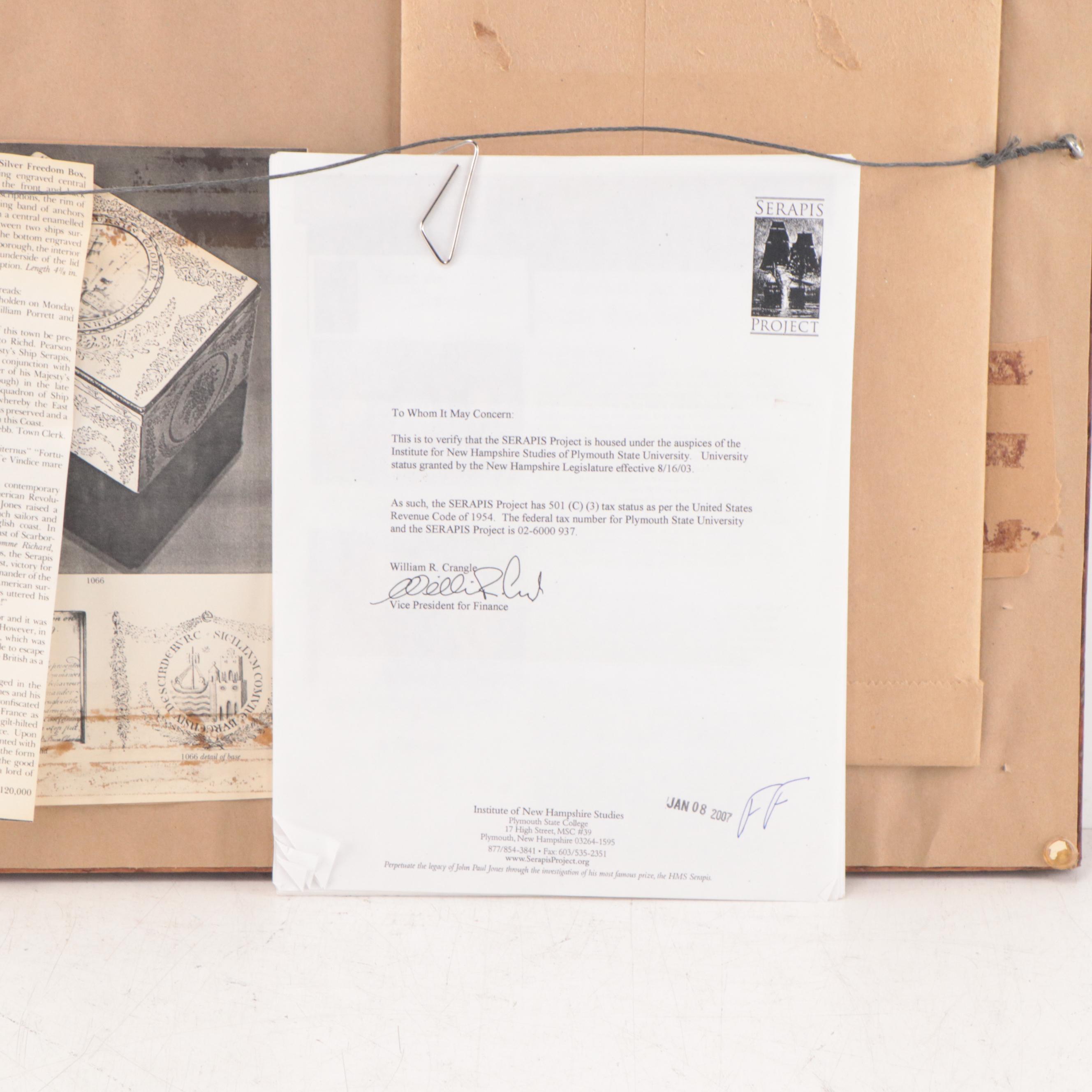 Balthasar Leizelt Engraving After Richard Paton of Revolutionary War Navy Battle