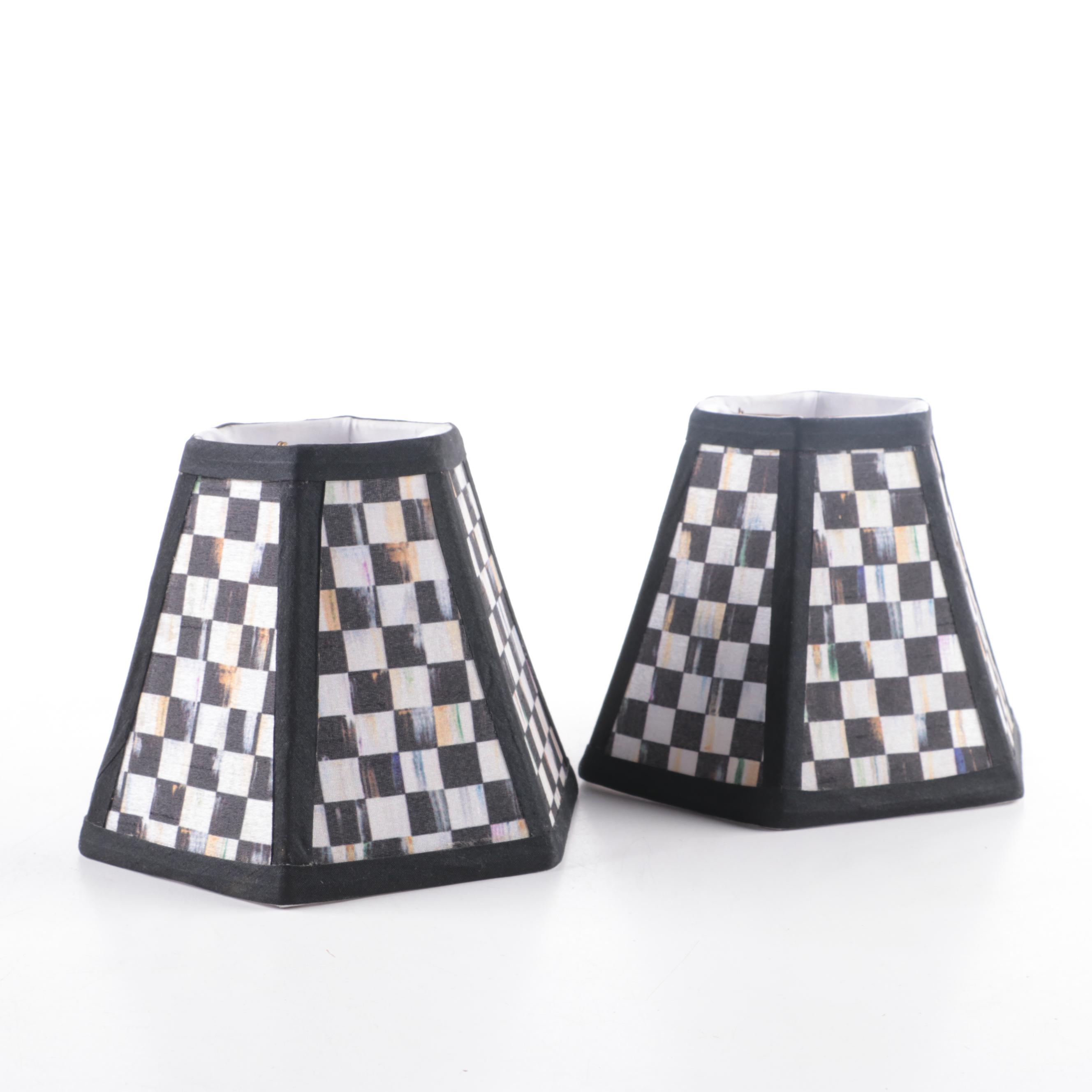 Mackenzie-Childs "Courtly Check" Drawer Pulls, Seat Cushions and Housewares