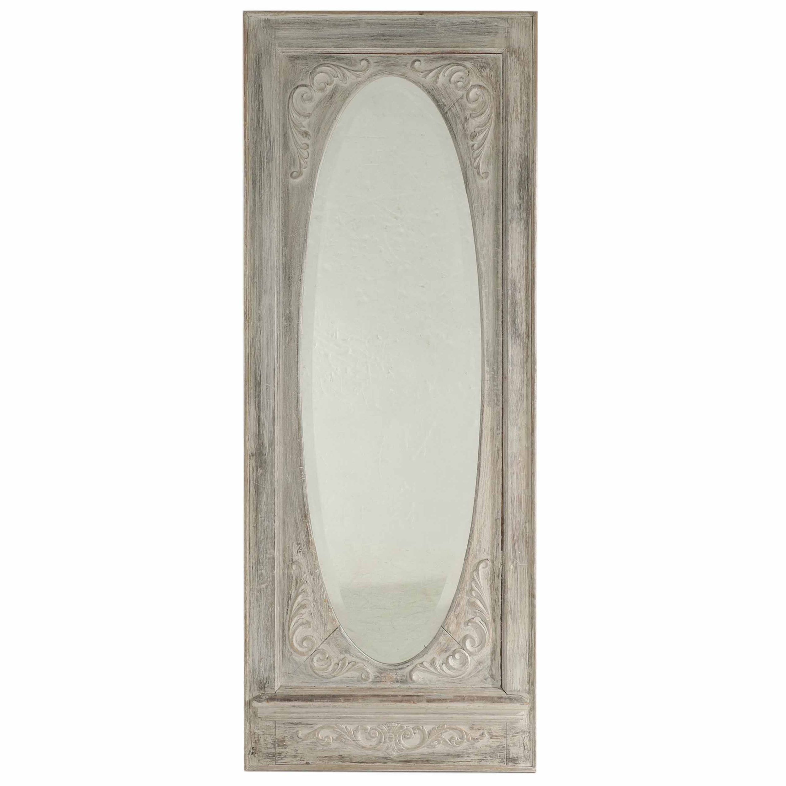 Archatrive Carved Wood Framed Wall Mirror