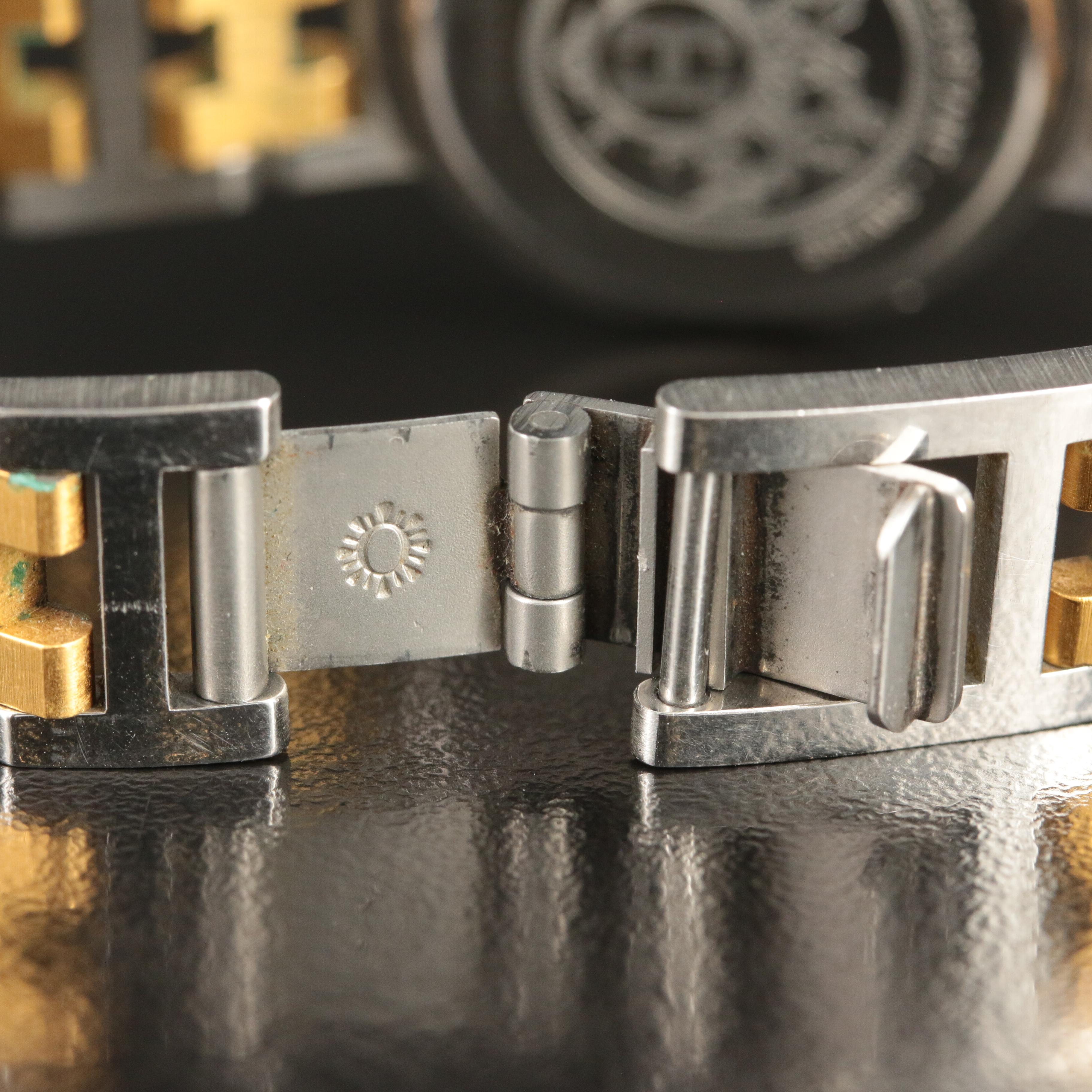 Hermès Clipper Stainless Steel Quartz Watch