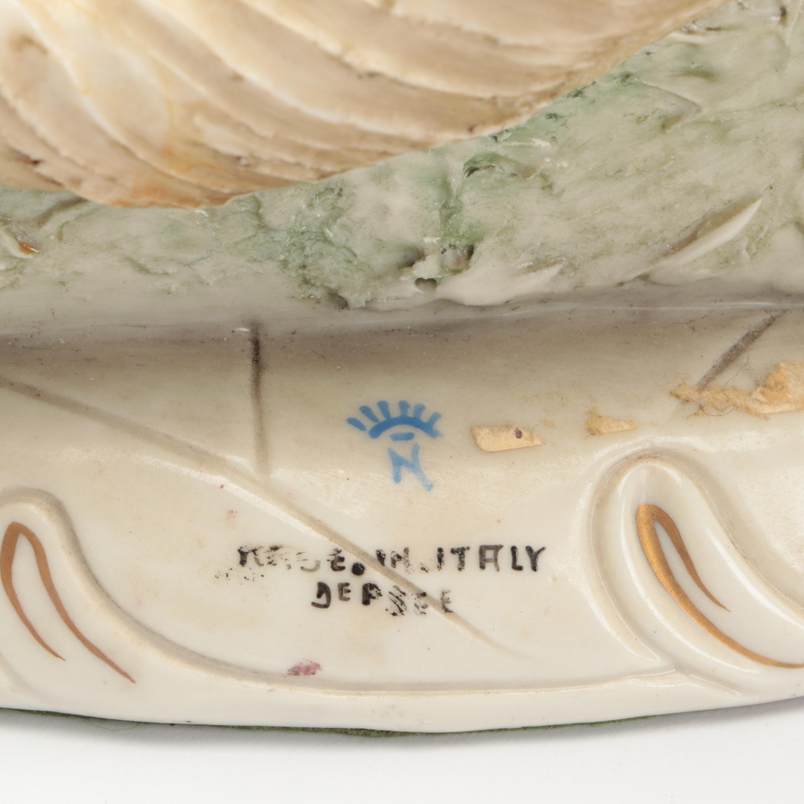 Tiziano Galli  Capodimonte "The Miser" Porcelain Figurine