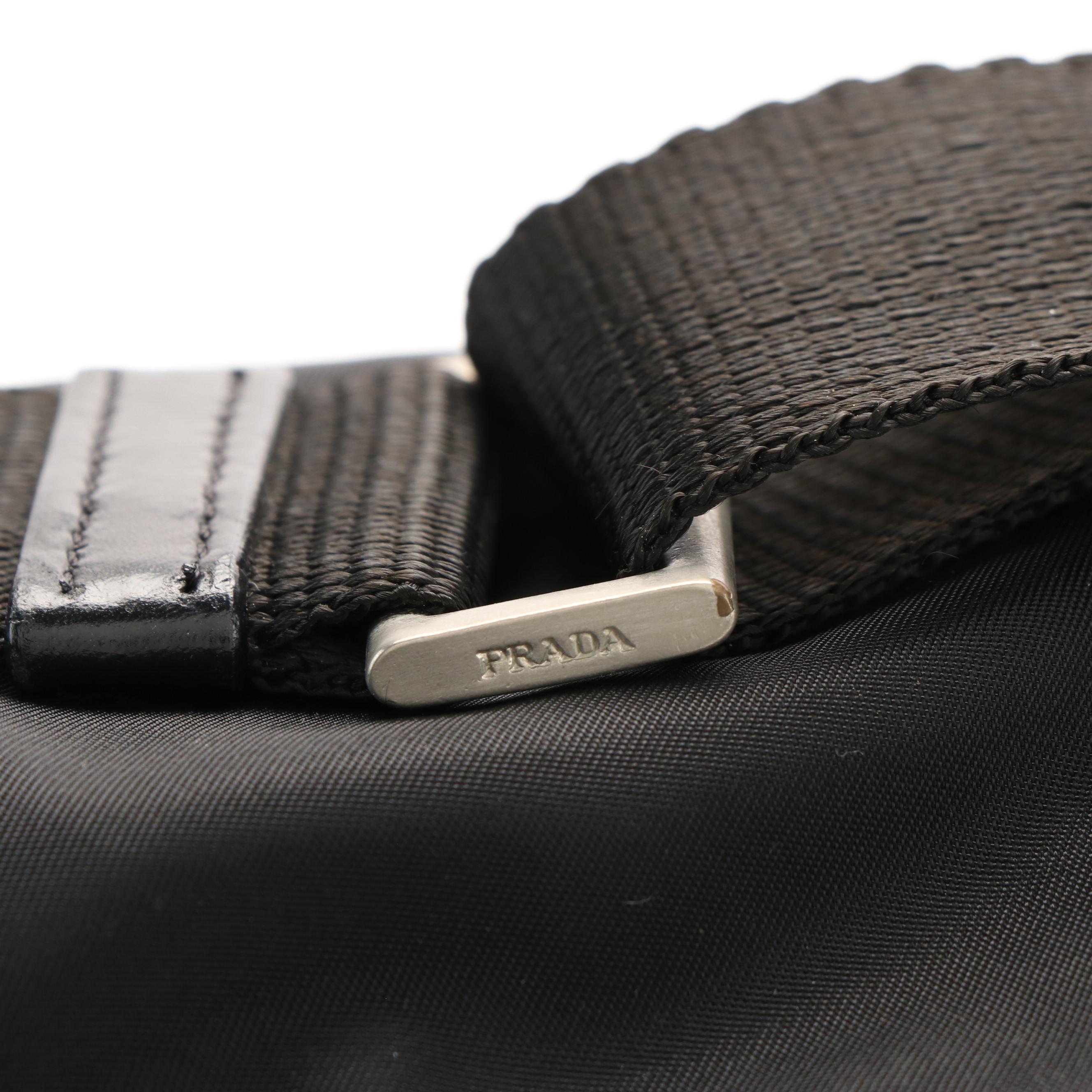 Prada Cloth Messenger Shoulder Bag