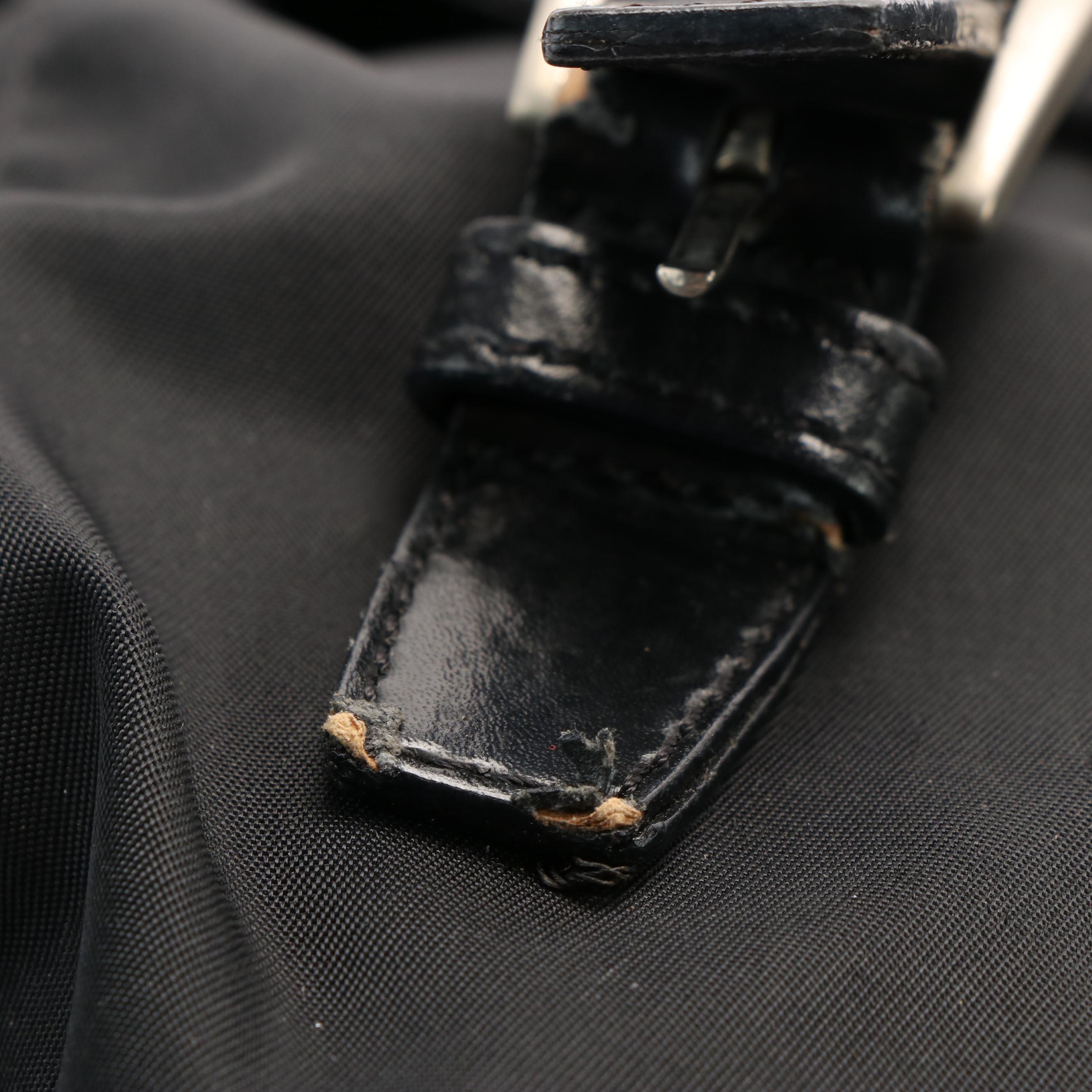 Prada Cloth Messenger Shoulder Bag