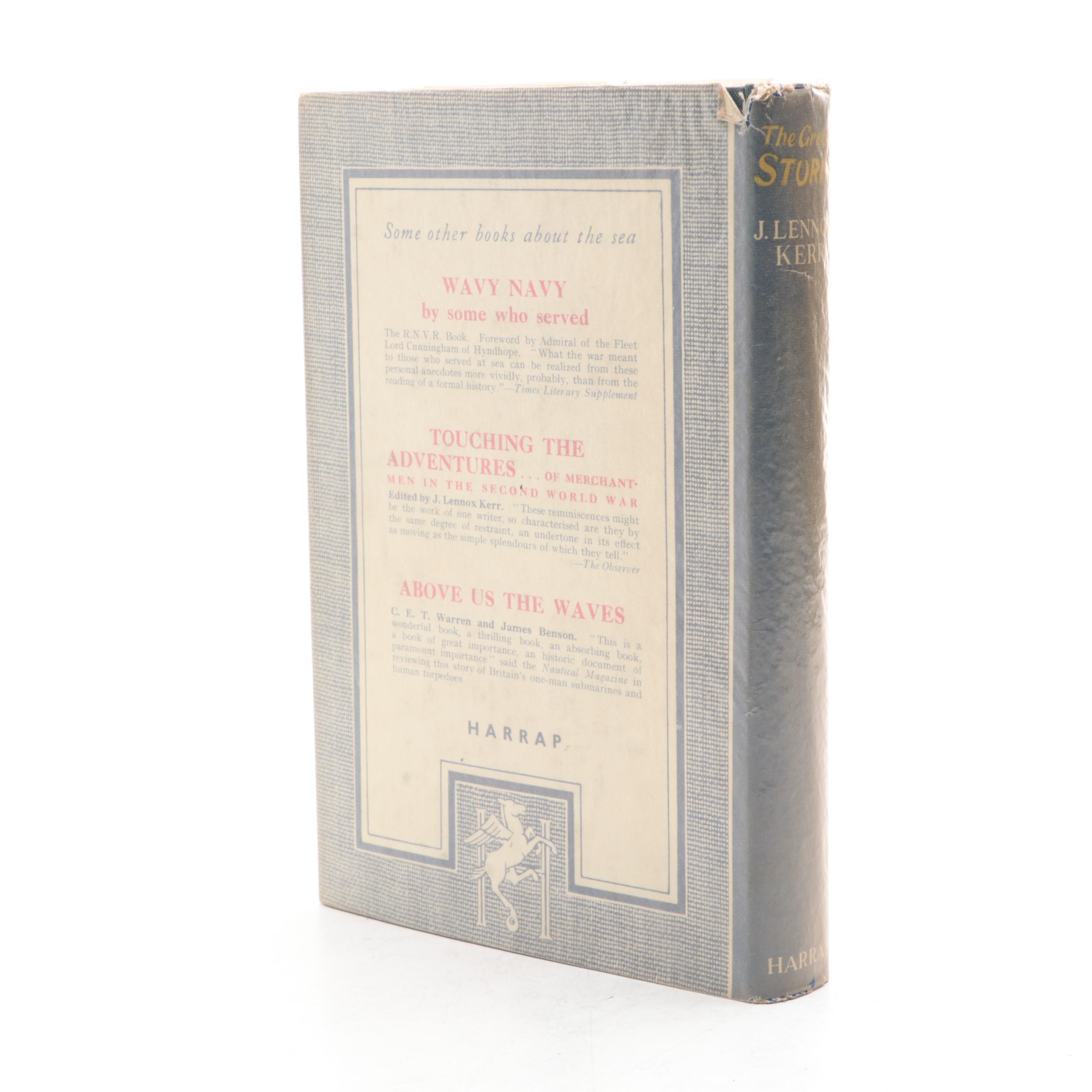 First UK Edition "The Great Storm" by J. Lennox Kerr and More Shipwreck Books