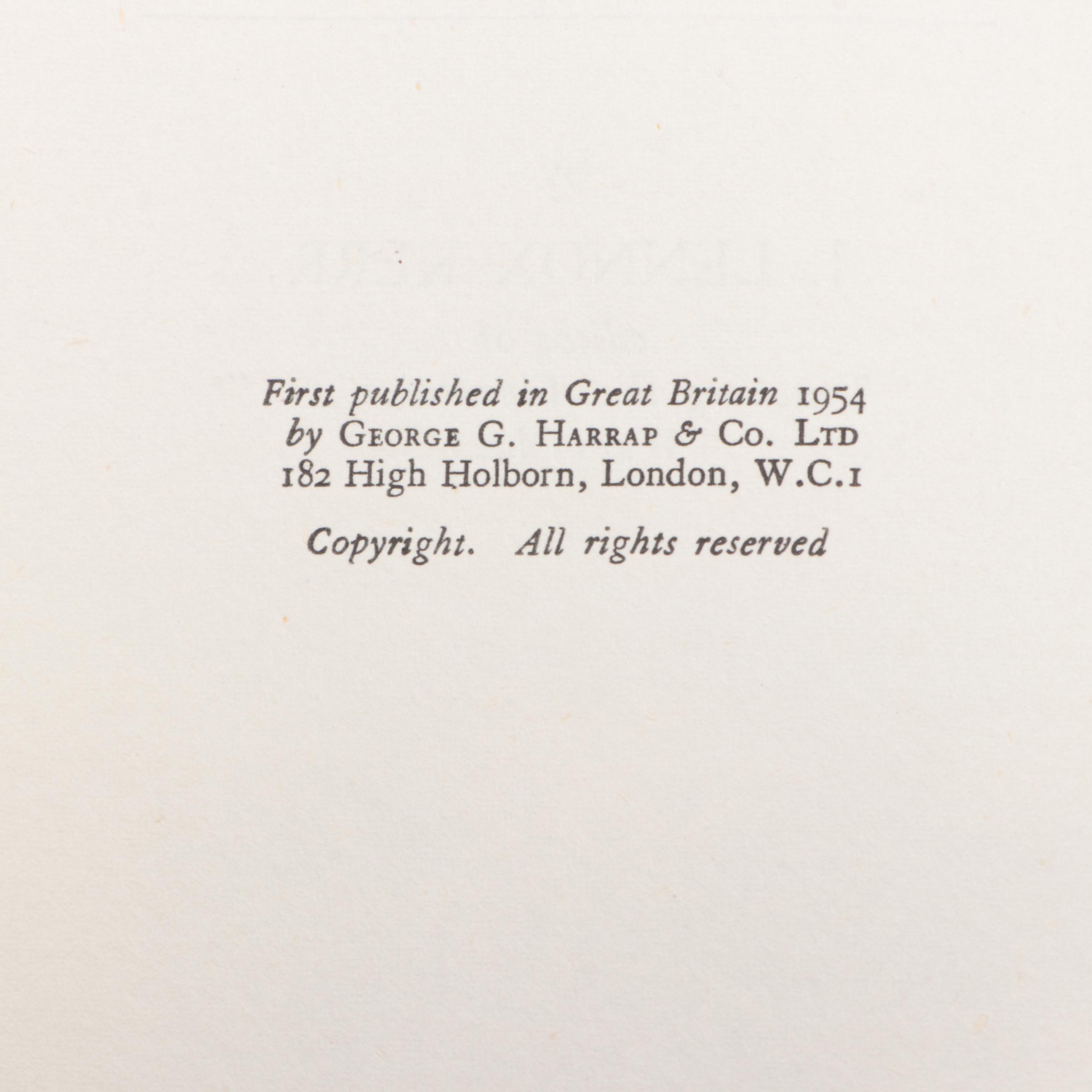 First UK Edition "The Great Storm" by J. Lennox Kerr and More Shipwreck Books