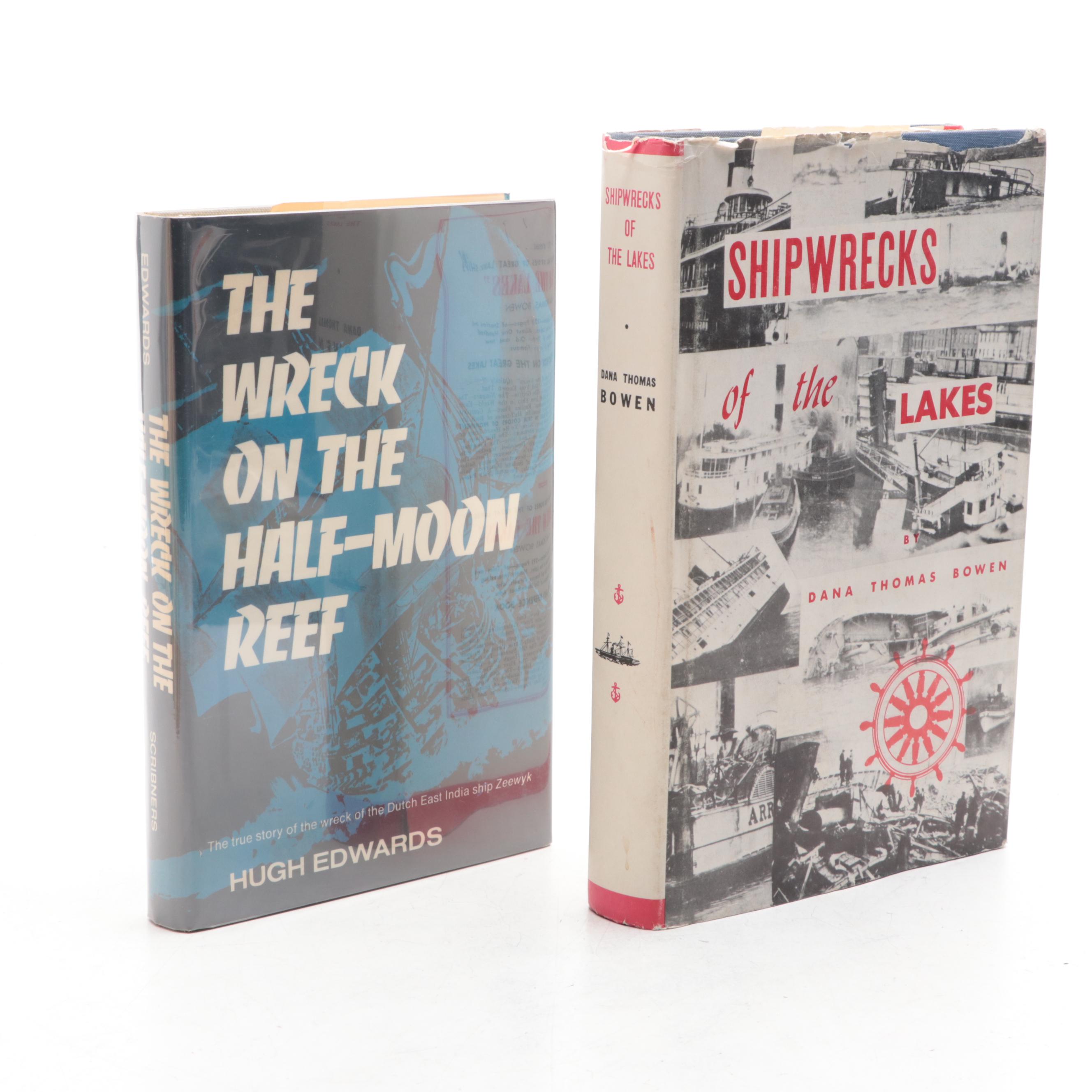 First UK Edition "The Great Storm" by J. Lennox Kerr and More Shipwreck Books