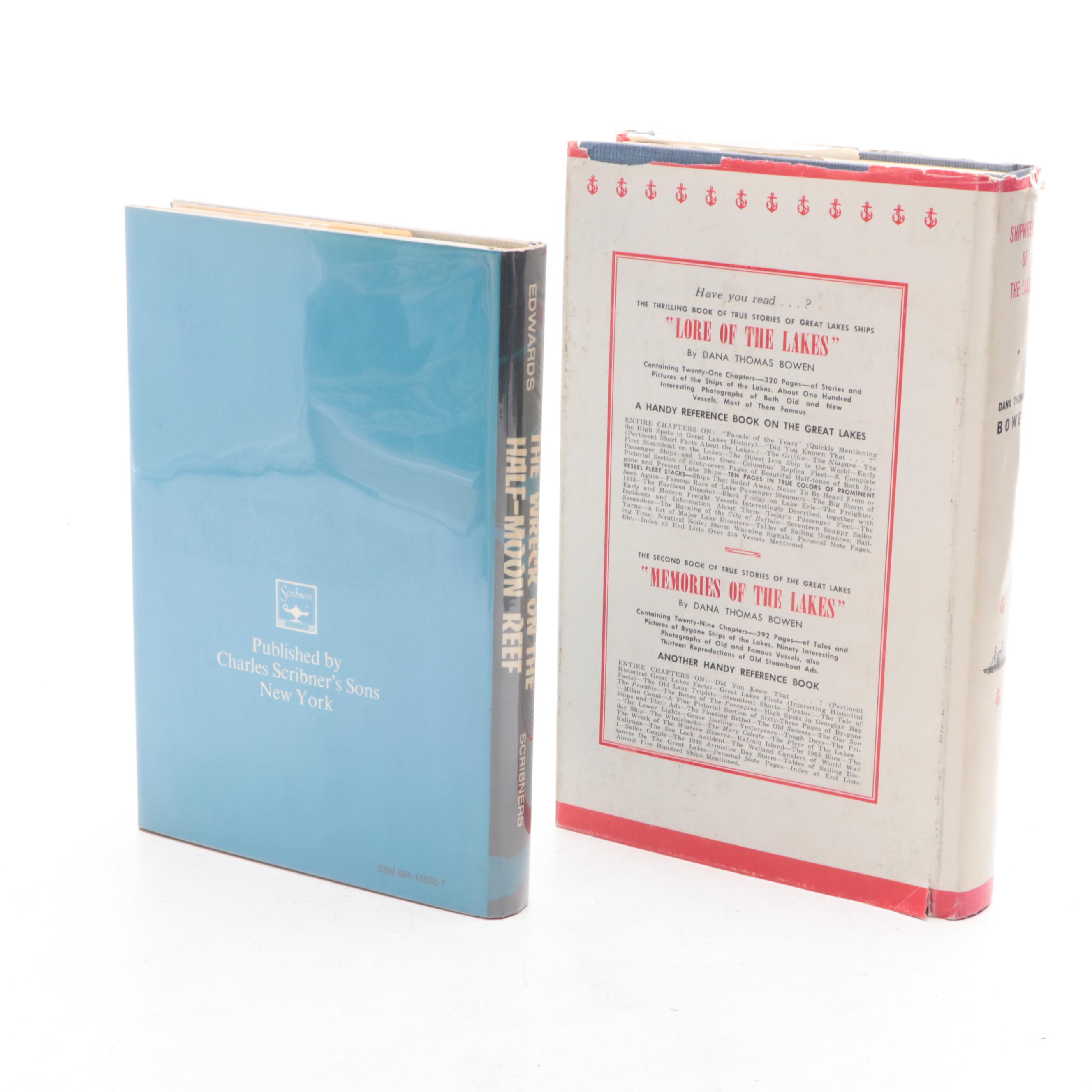 First UK Edition "The Great Storm" by J. Lennox Kerr and More Shipwreck Books