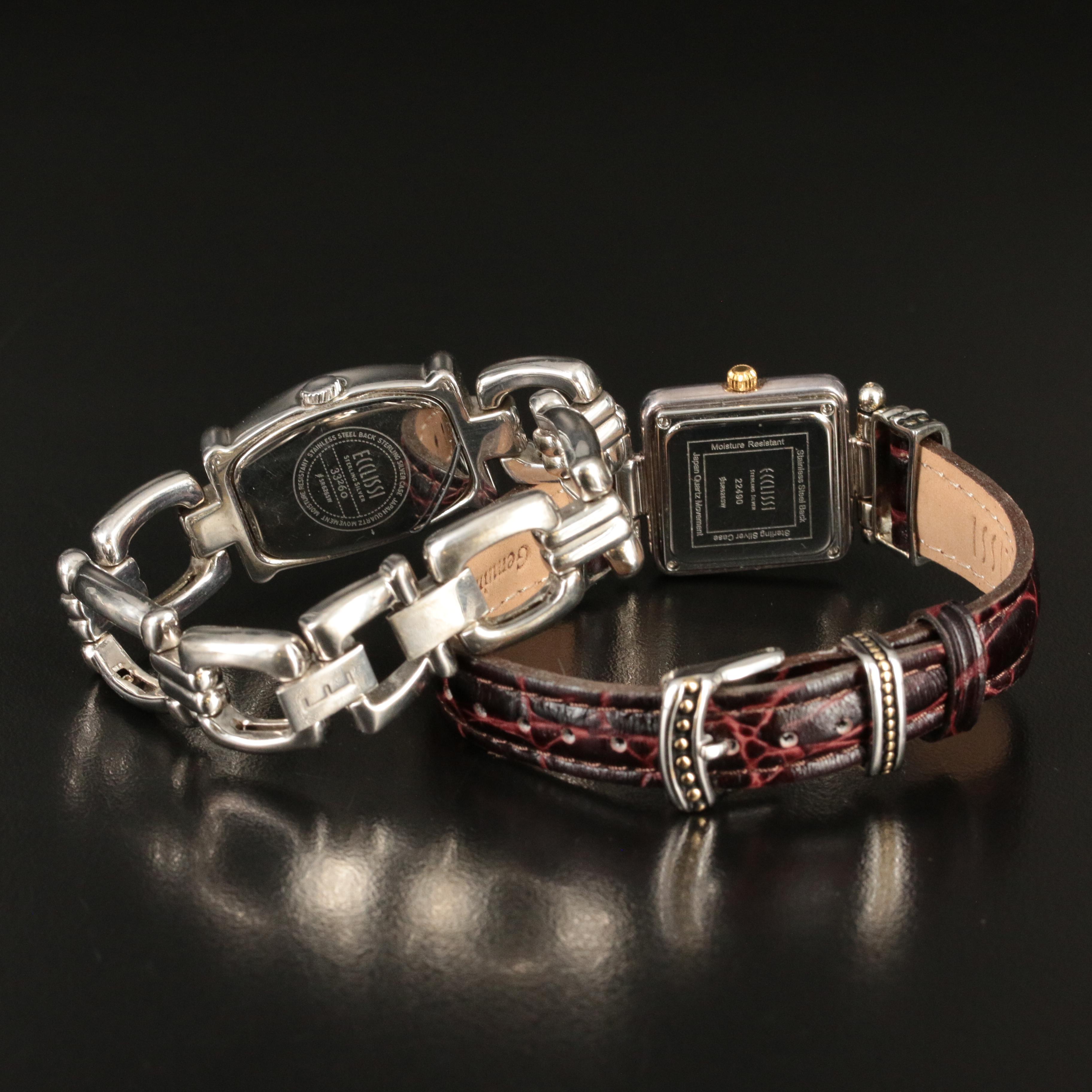 Collection of Four Watches Featuring Ecclissi