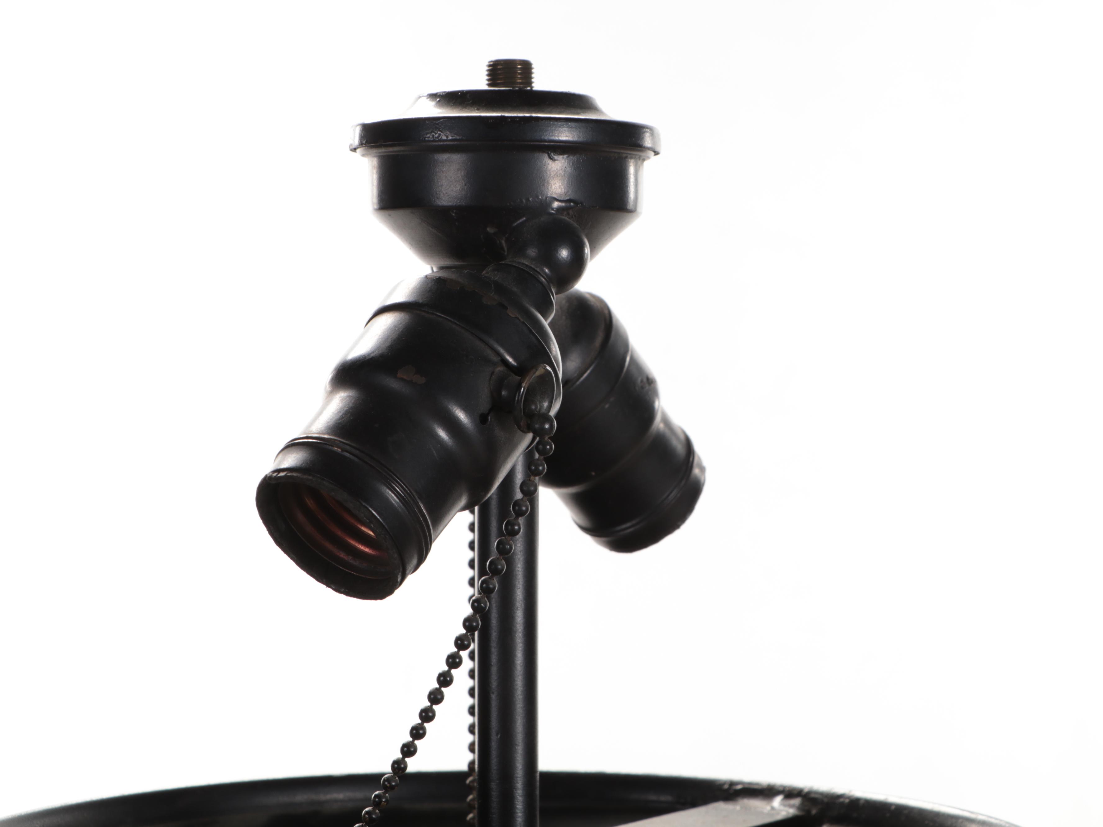 Victrola No.2 Phonolamp Reproducer Model C Phonograph Floor Lamp, Early 20th C