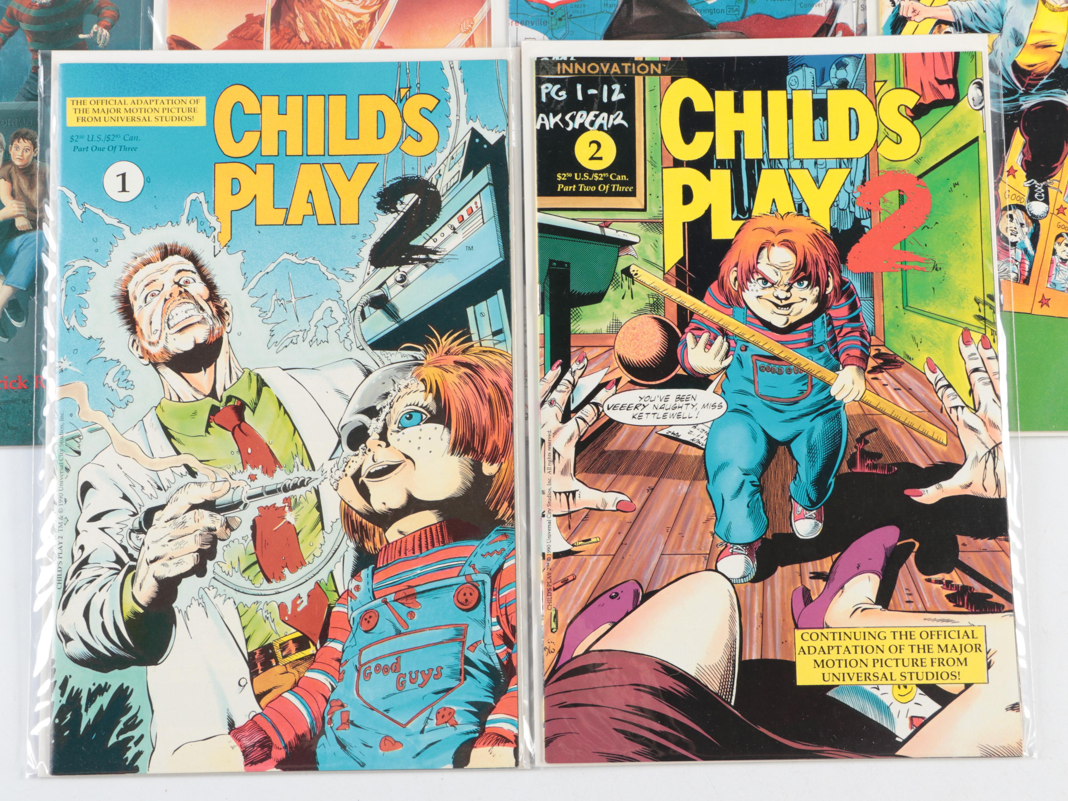 "Child's Play 2", "Nightmares on Elm Street", "Freddy's Dead" Complete Runs