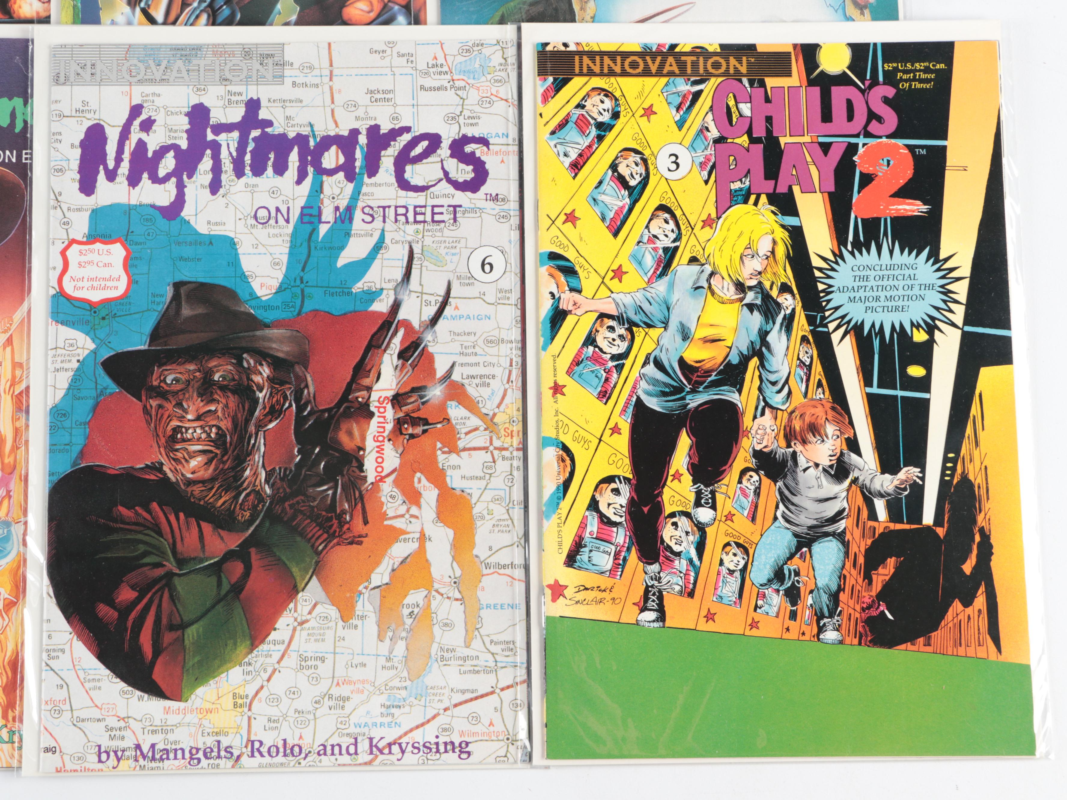 "Child's Play 2", "Nightmares on Elm Street", "Freddy's Dead" Complete Runs