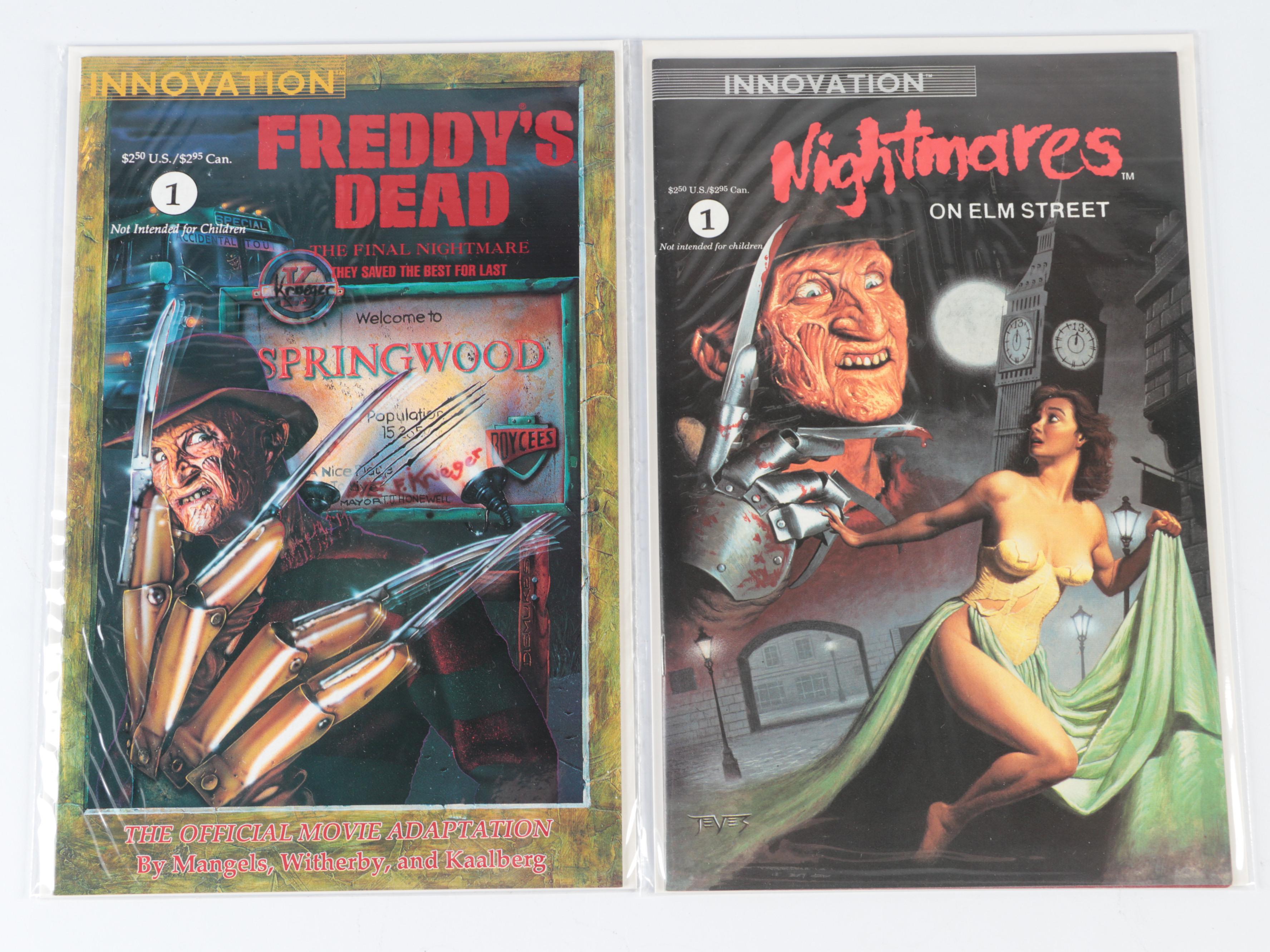 "Child's Play 2", "Nightmares on Elm Street", "Freddy's Dead" Complete Runs