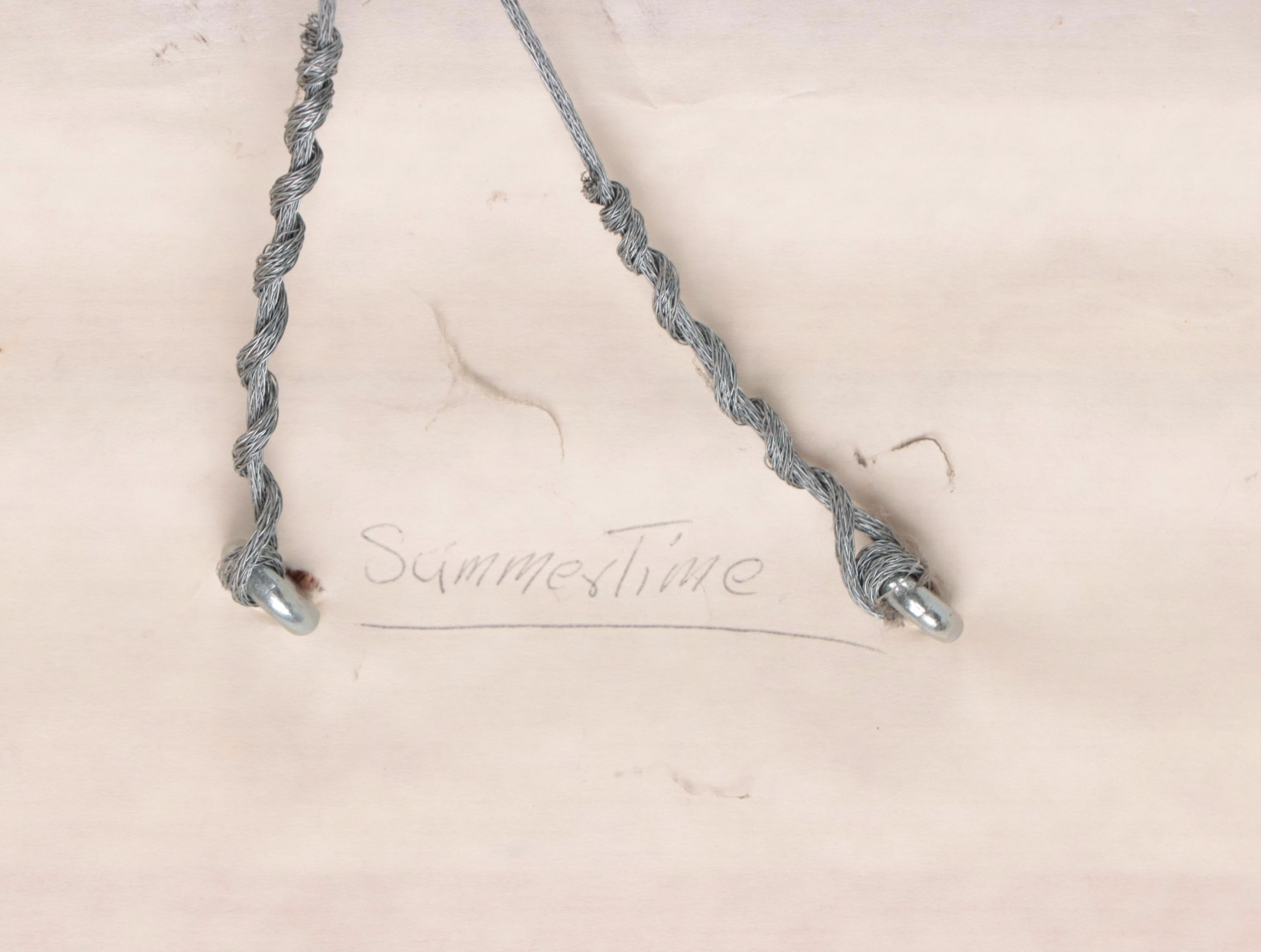 Leonardo Nierman Abstract Expressionist Oil Painting