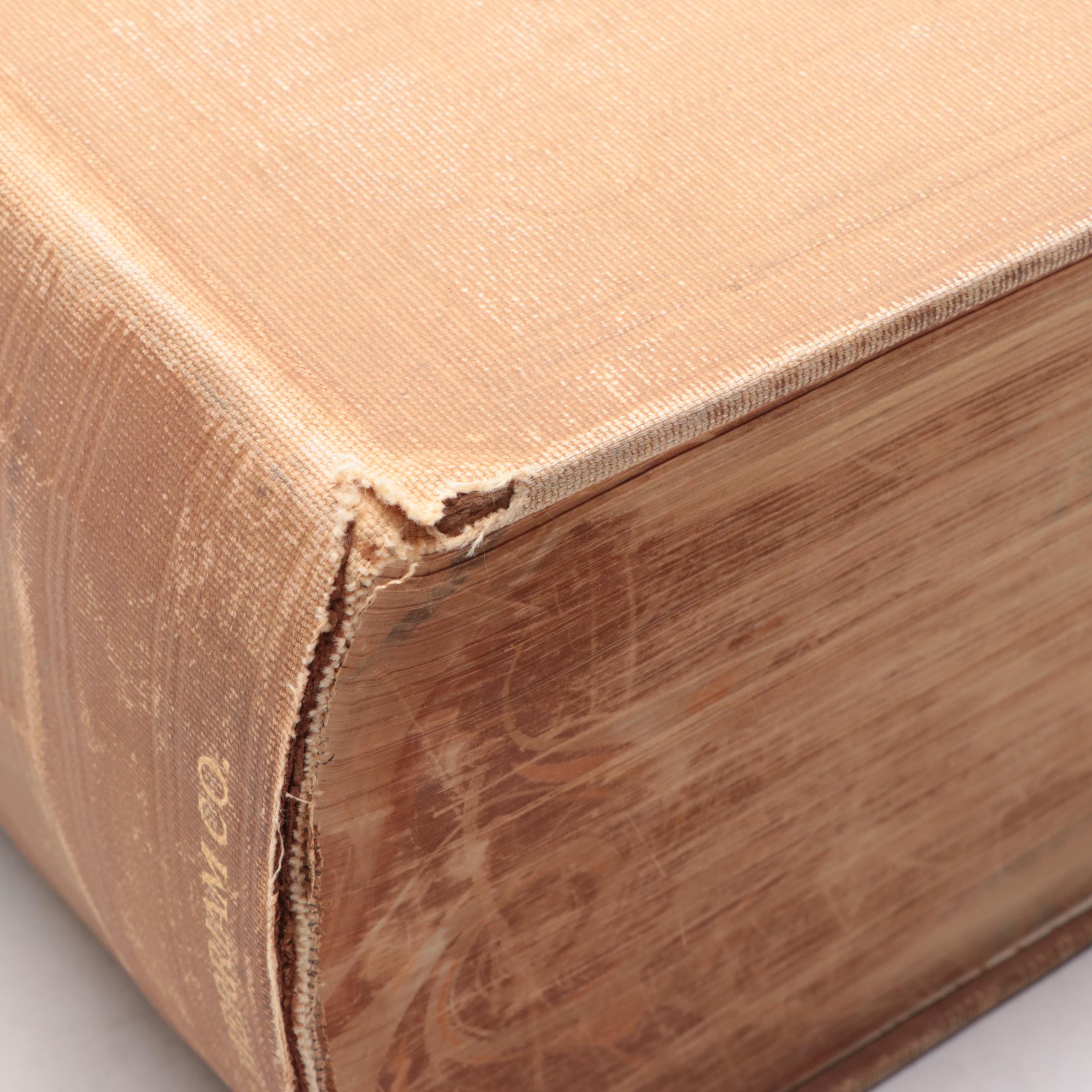 Second Edition "Webster's New International Dictionary of the English Language"