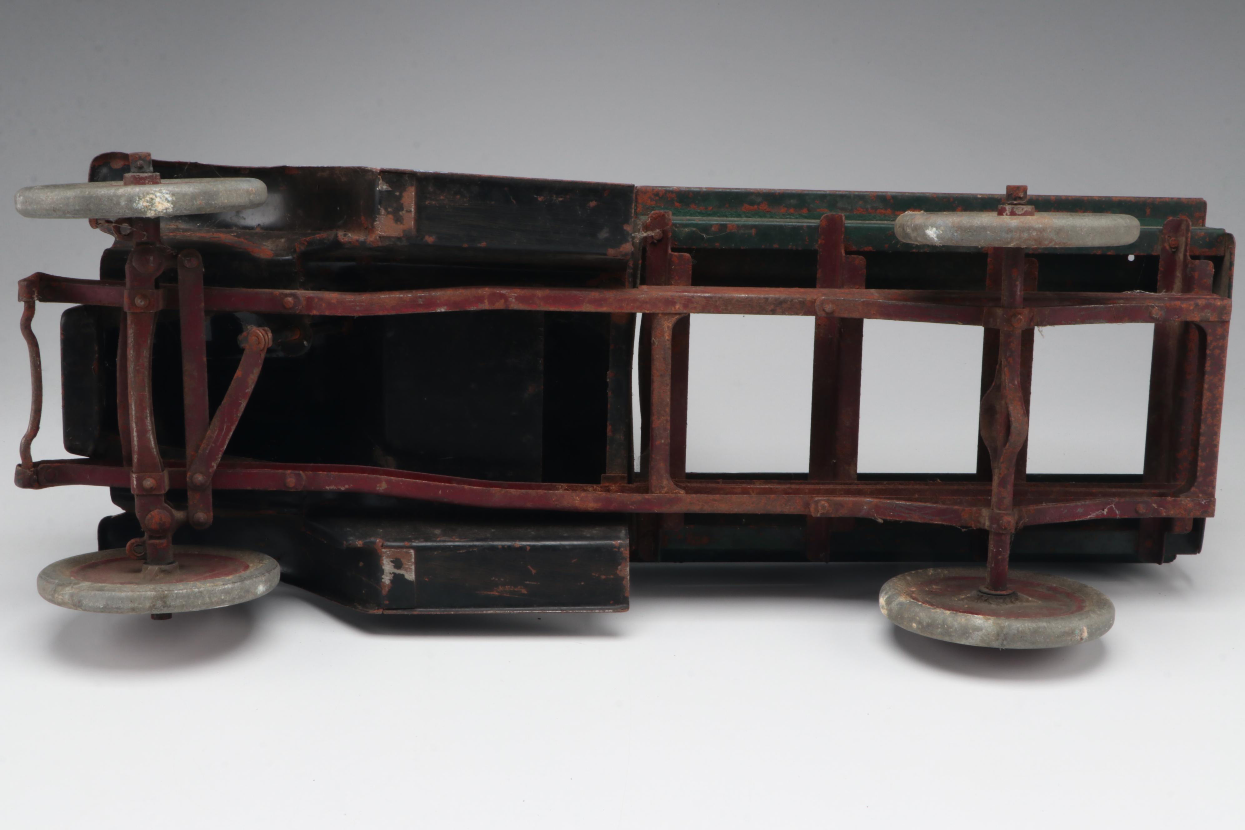 Pressed Metal Tin Toy Truck, Probably Buddy L, Early 20th Century