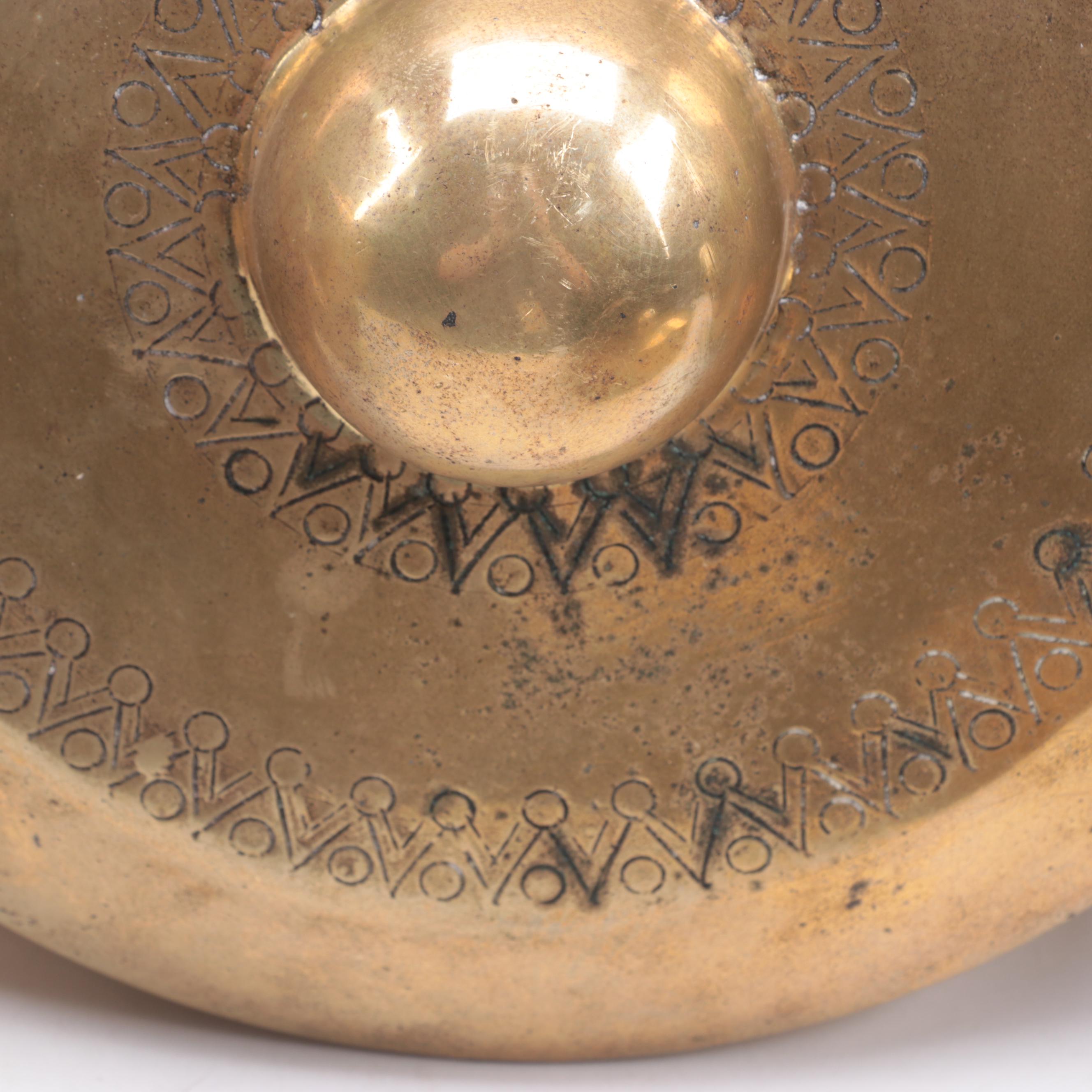 East Asian Style Brass Pot Gongs