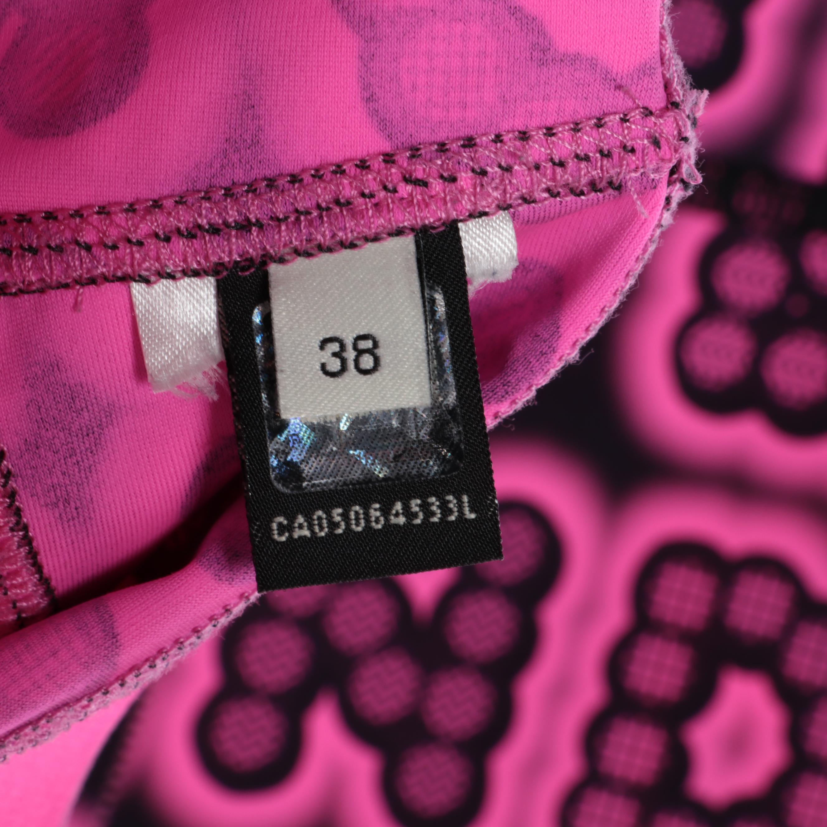 Fendi Three-Piece Tracksuit in Black/Pink with Karl Lagerfeld and Graphic Print