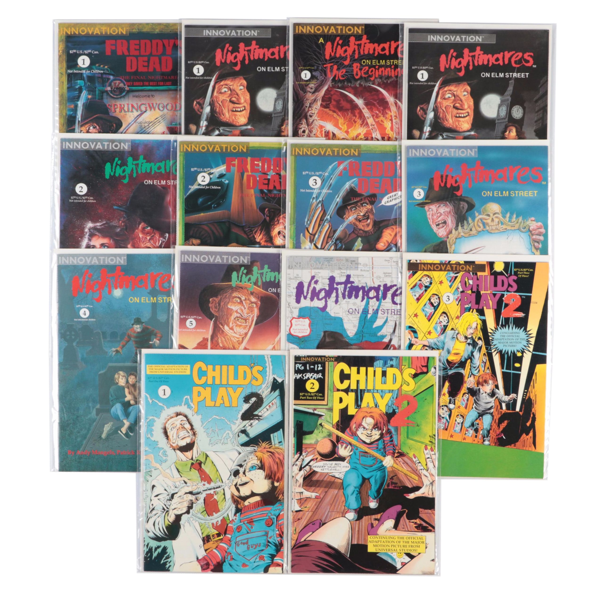 "Child's Play 2", "Nightmares on Elm Street", "Freddy's Dead" Complete Runs