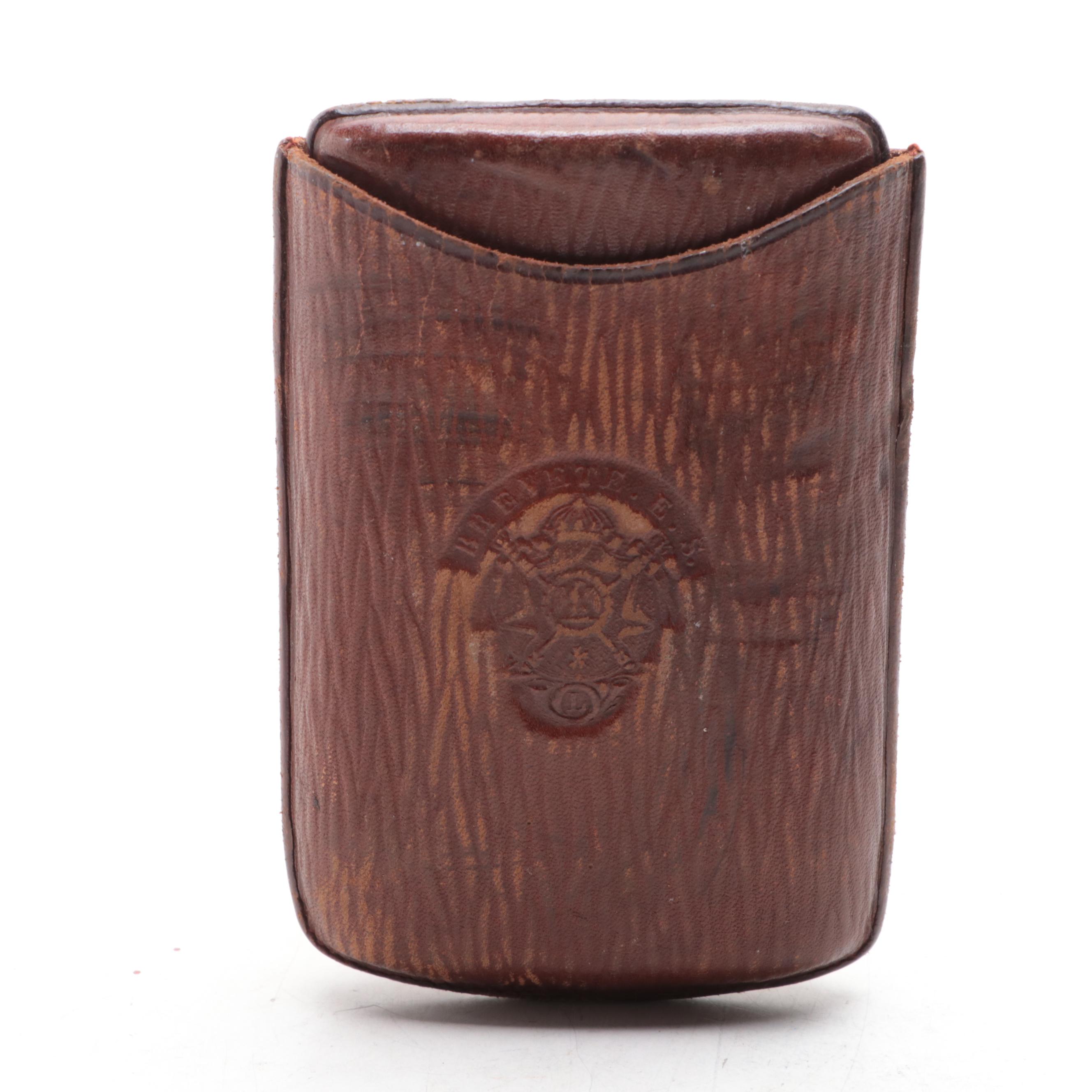 French Bone Handled Folding Flatware Set, Early 20th Century