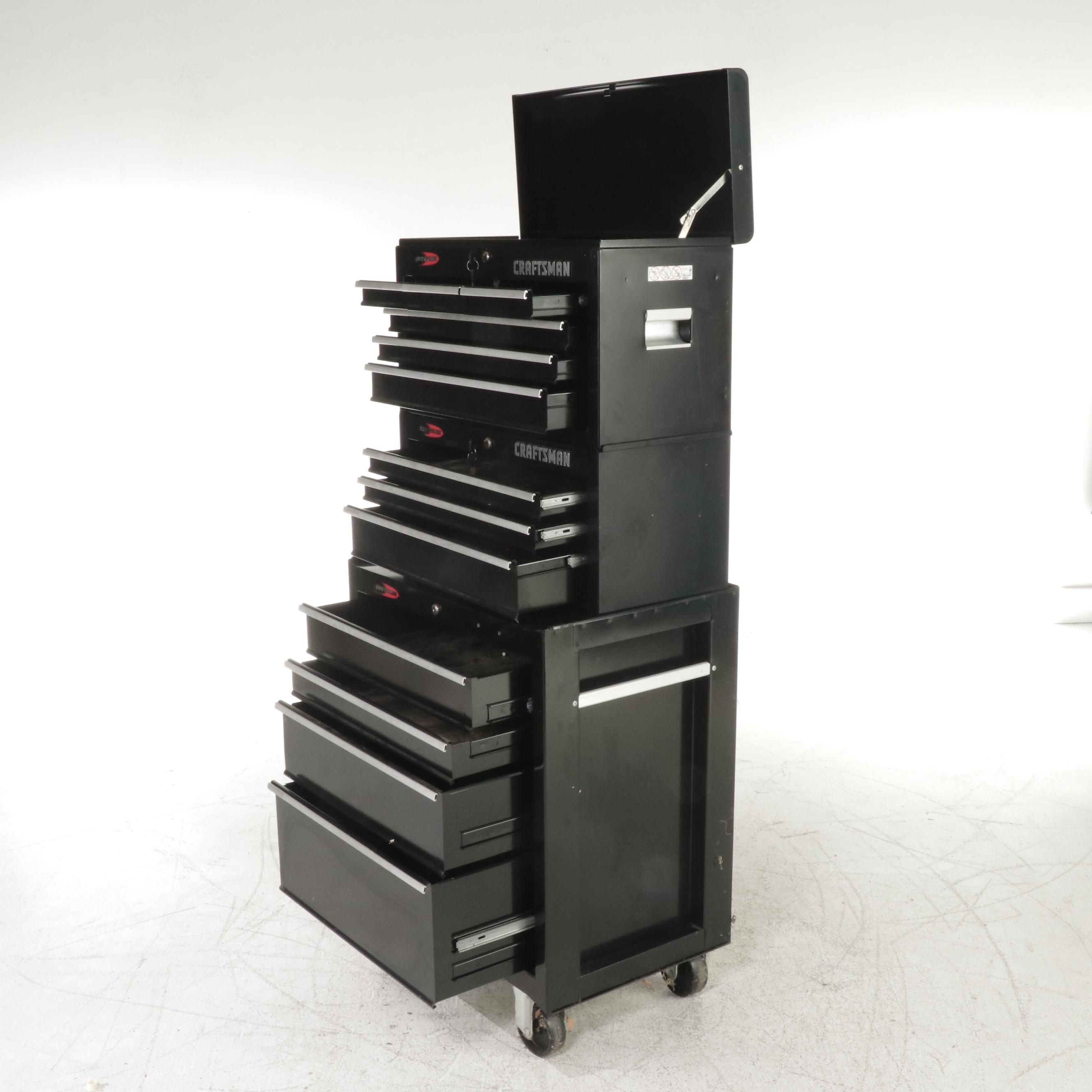 Craftsman Quiet Glide Tool Storage Cabinets on Casters