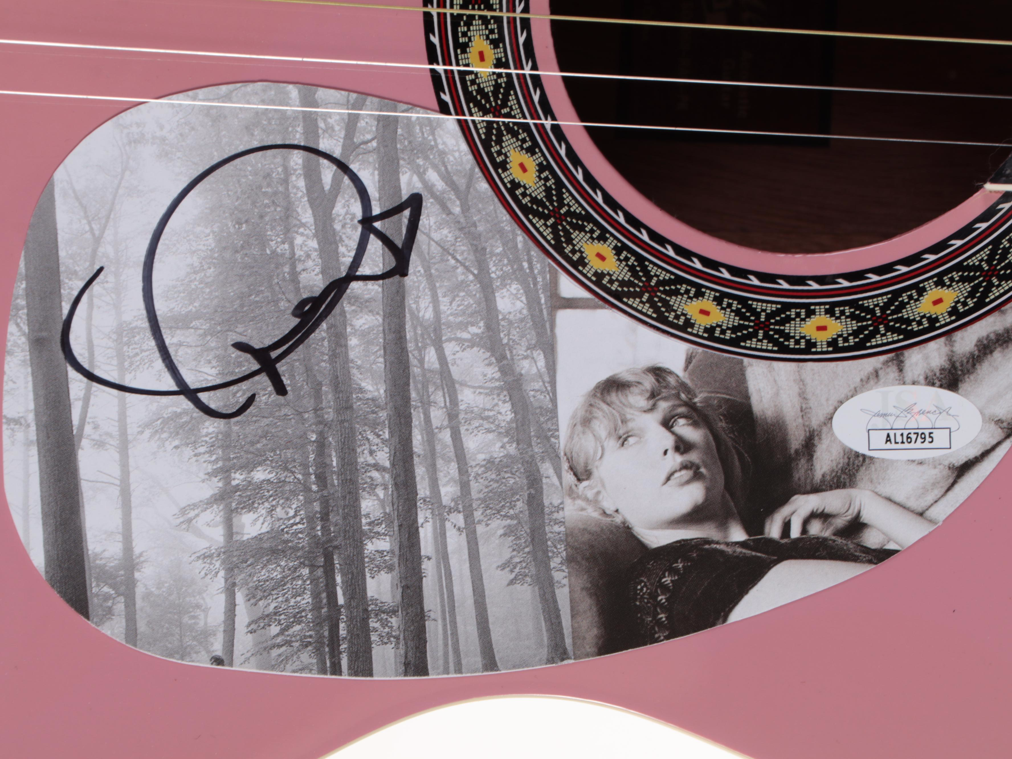 Taylor Swift Customized Rogue Guitar with Signed Decal