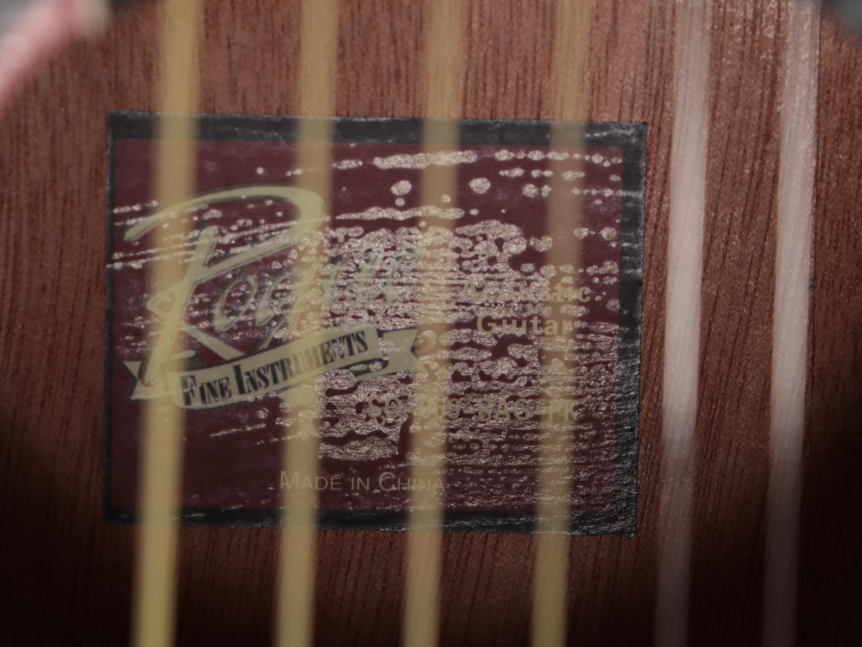 Taylor Swift Customized Rogue Guitar with Signed Decal