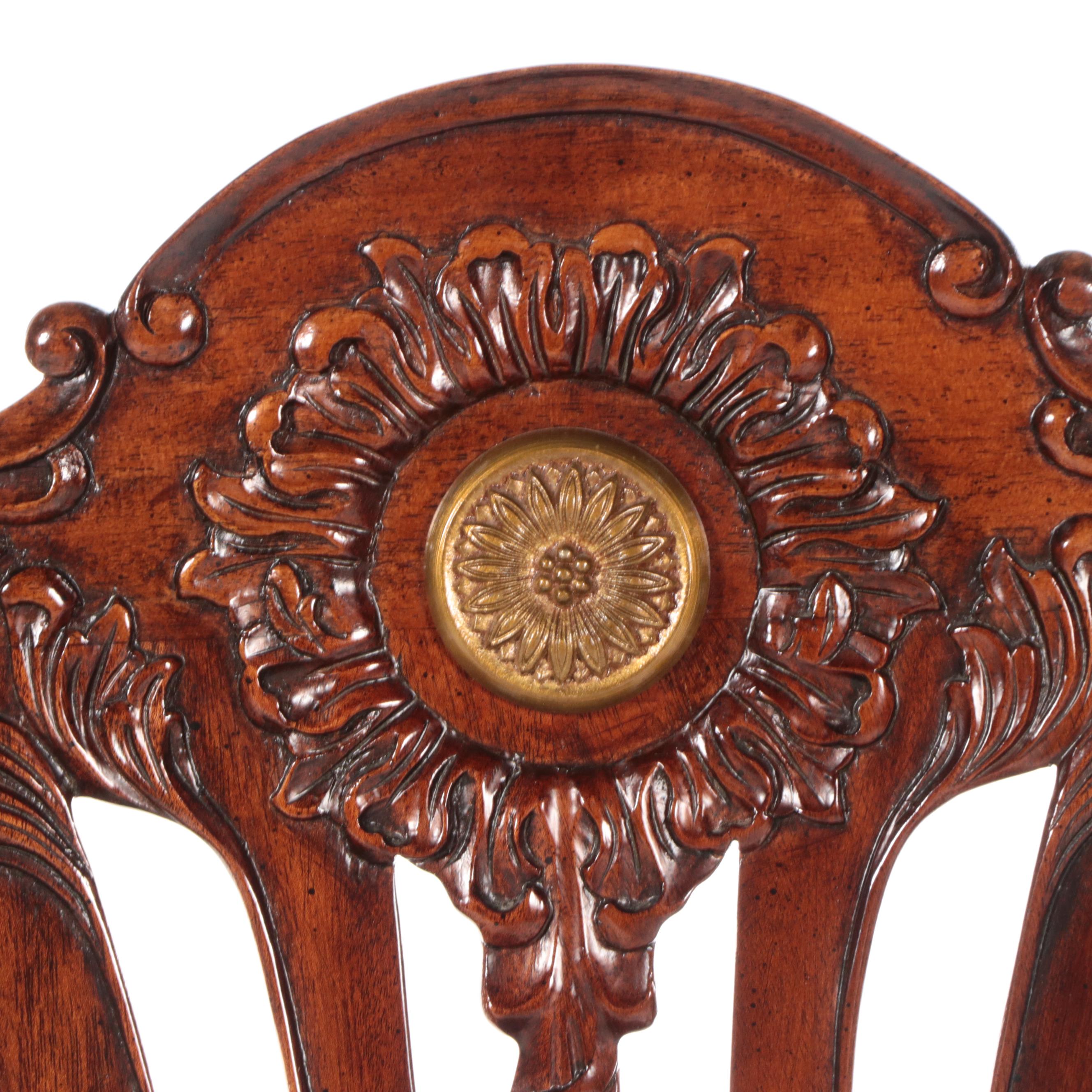 Chippendale Style Mahogany Dining Set