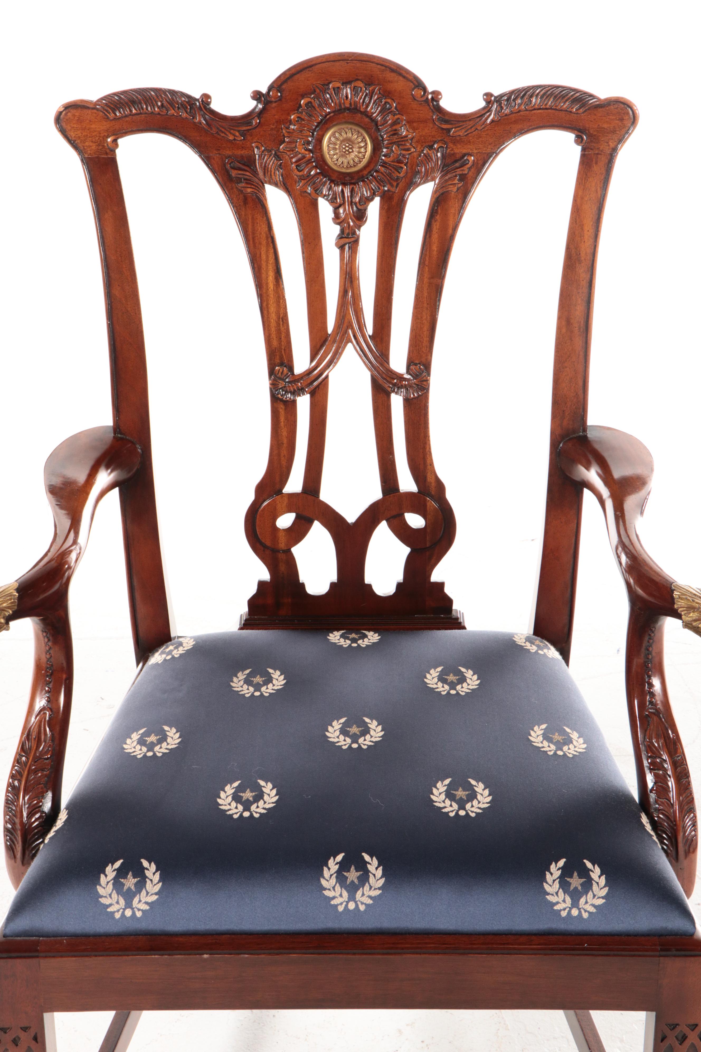 Chippendale Style Mahogany Dining Set