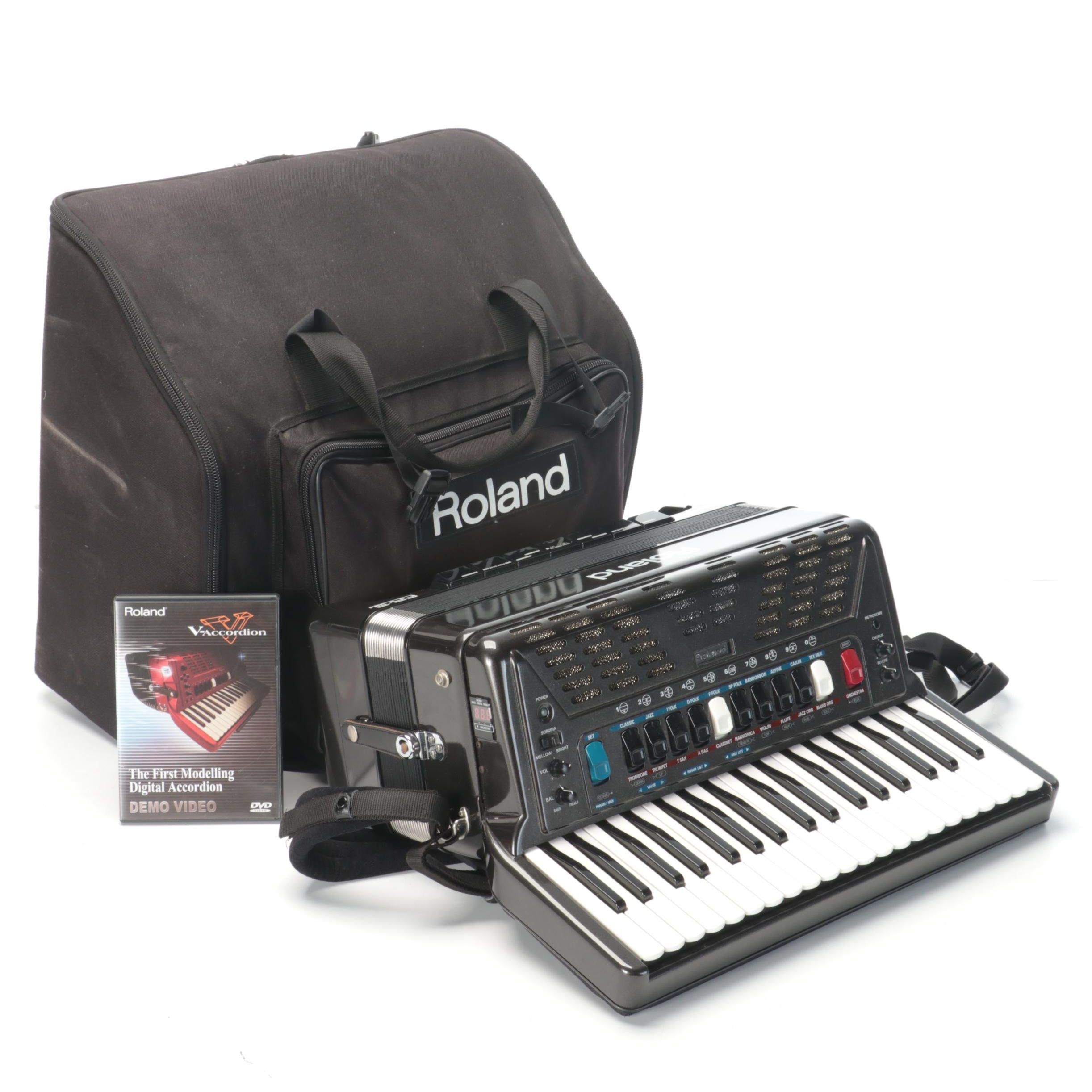 Roland FR-3s Digital Piano Accordion