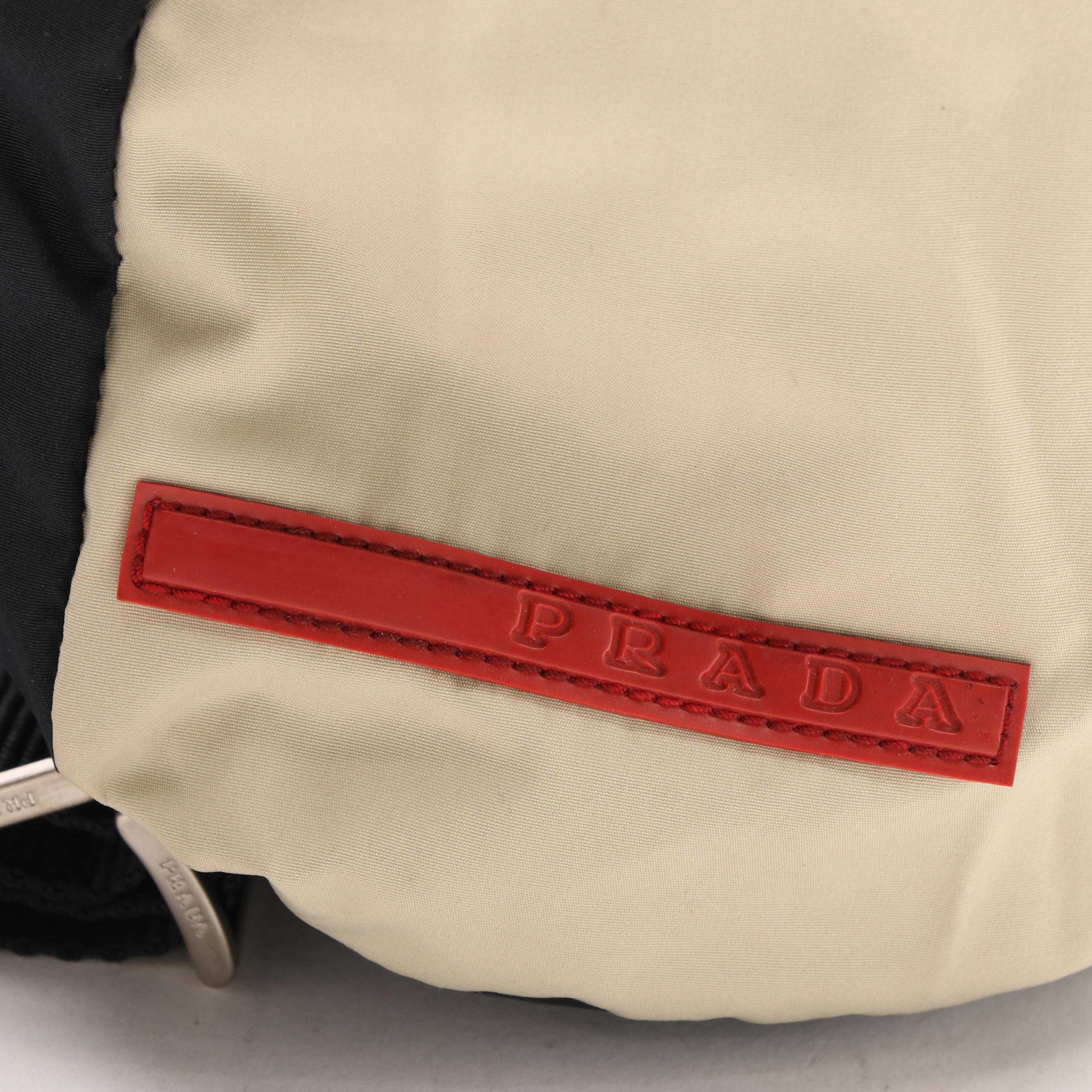 Prada Tri-Color Nylon Sports Backpack
