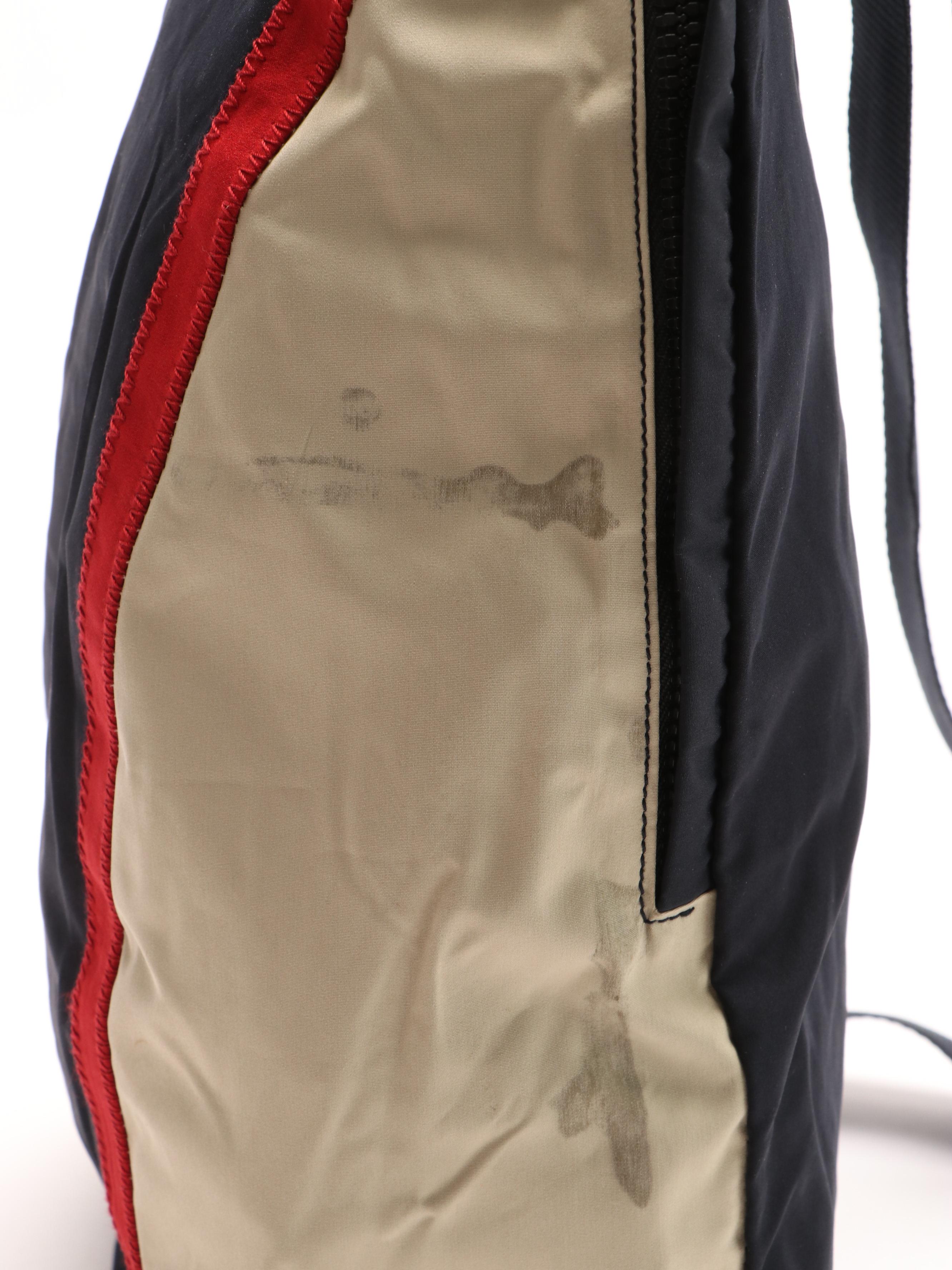 Prada Tri-Color Nylon Sports Backpack
