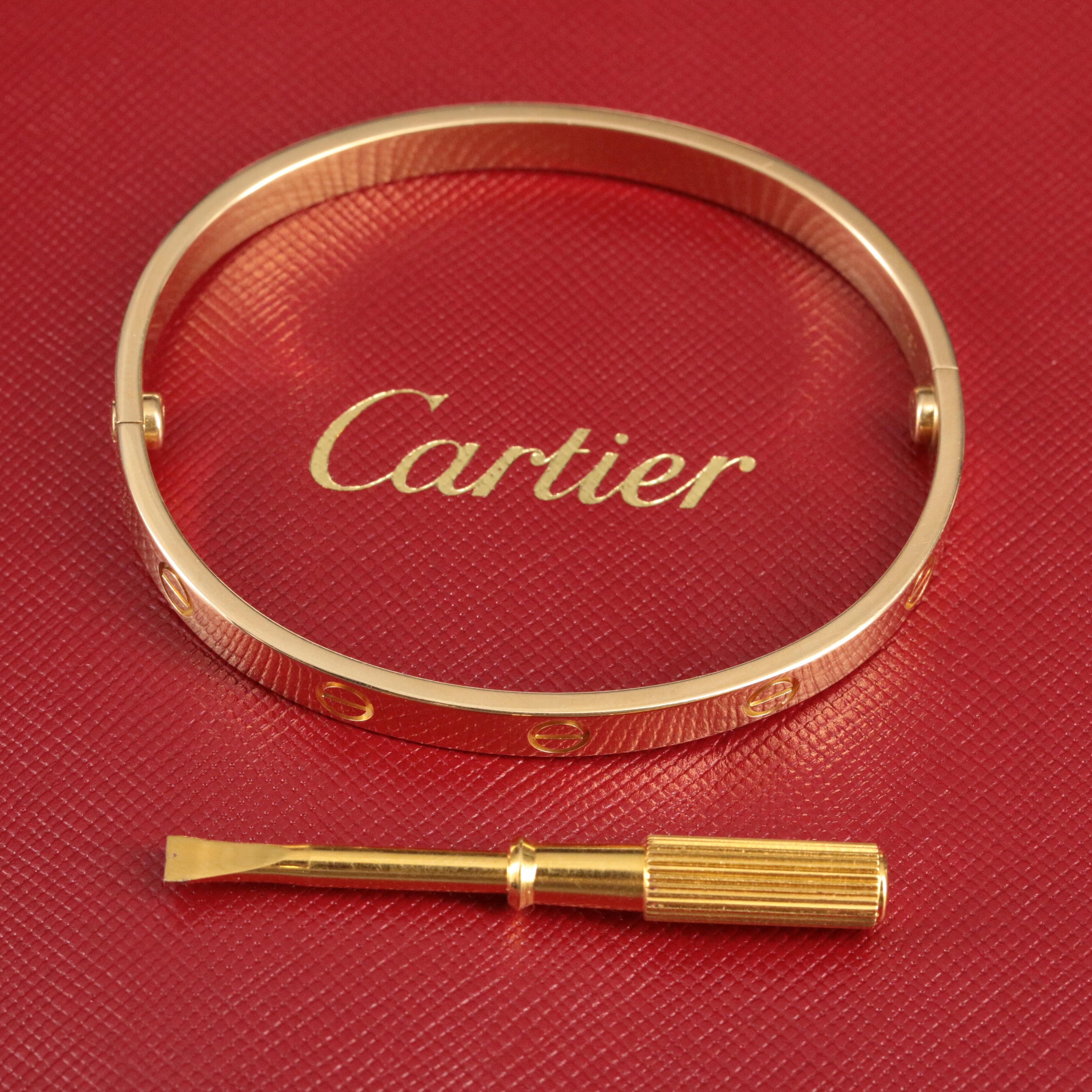 Cartier "LOVE" 18K Bracelet
