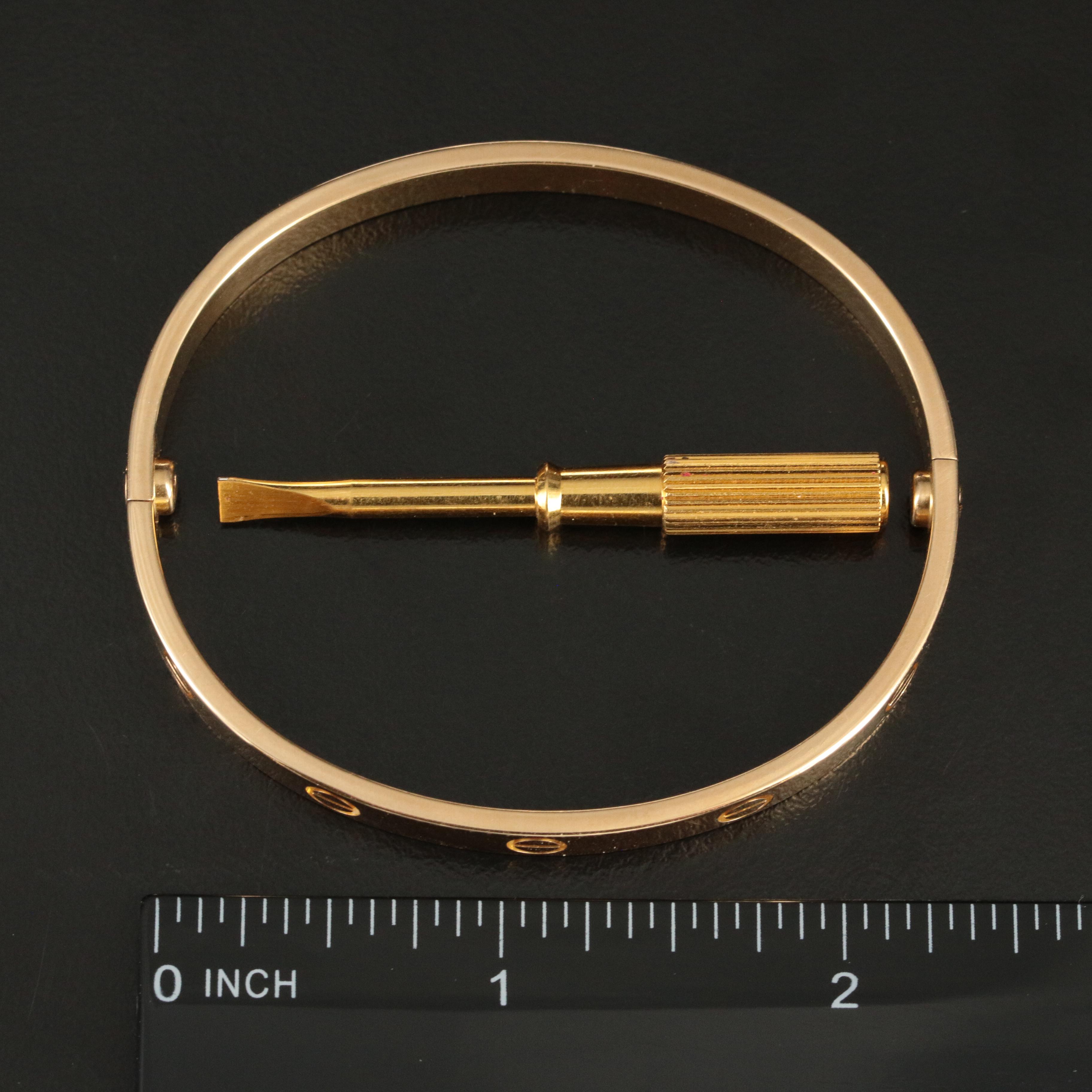 Cartier "LOVE" 18K Bracelet