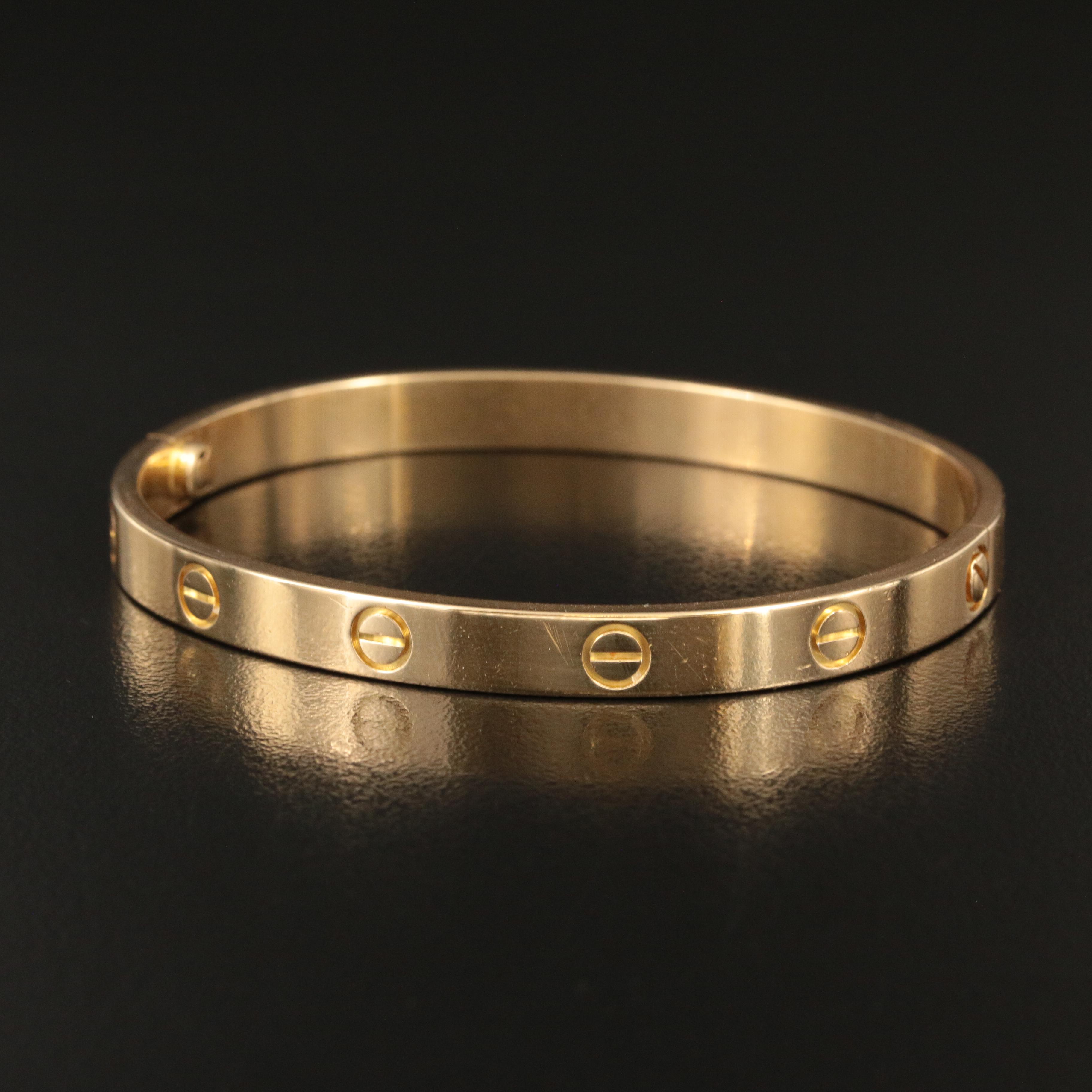 Cartier "LOVE" 18K Bracelet