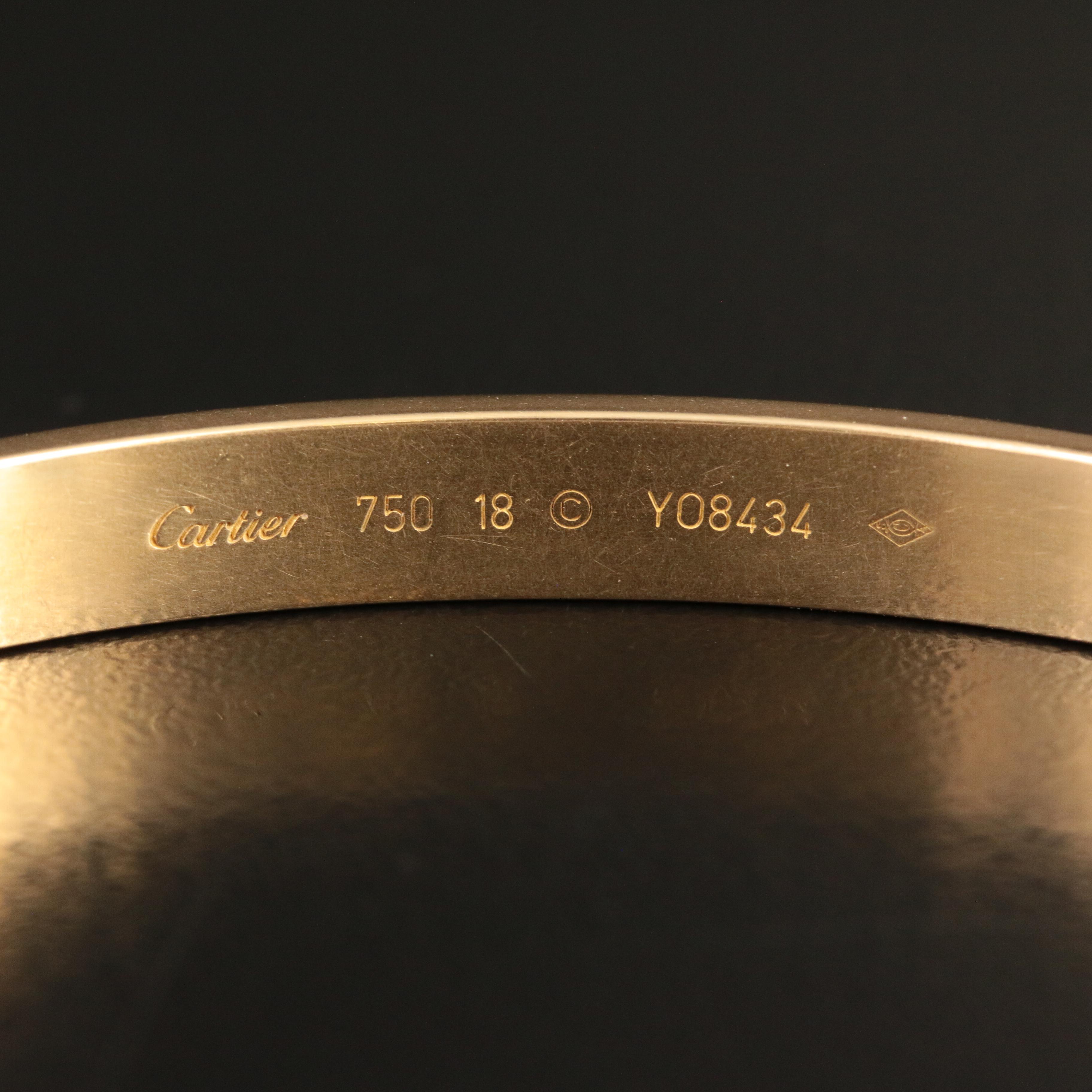 Cartier "LOVE" 18K Bracelet